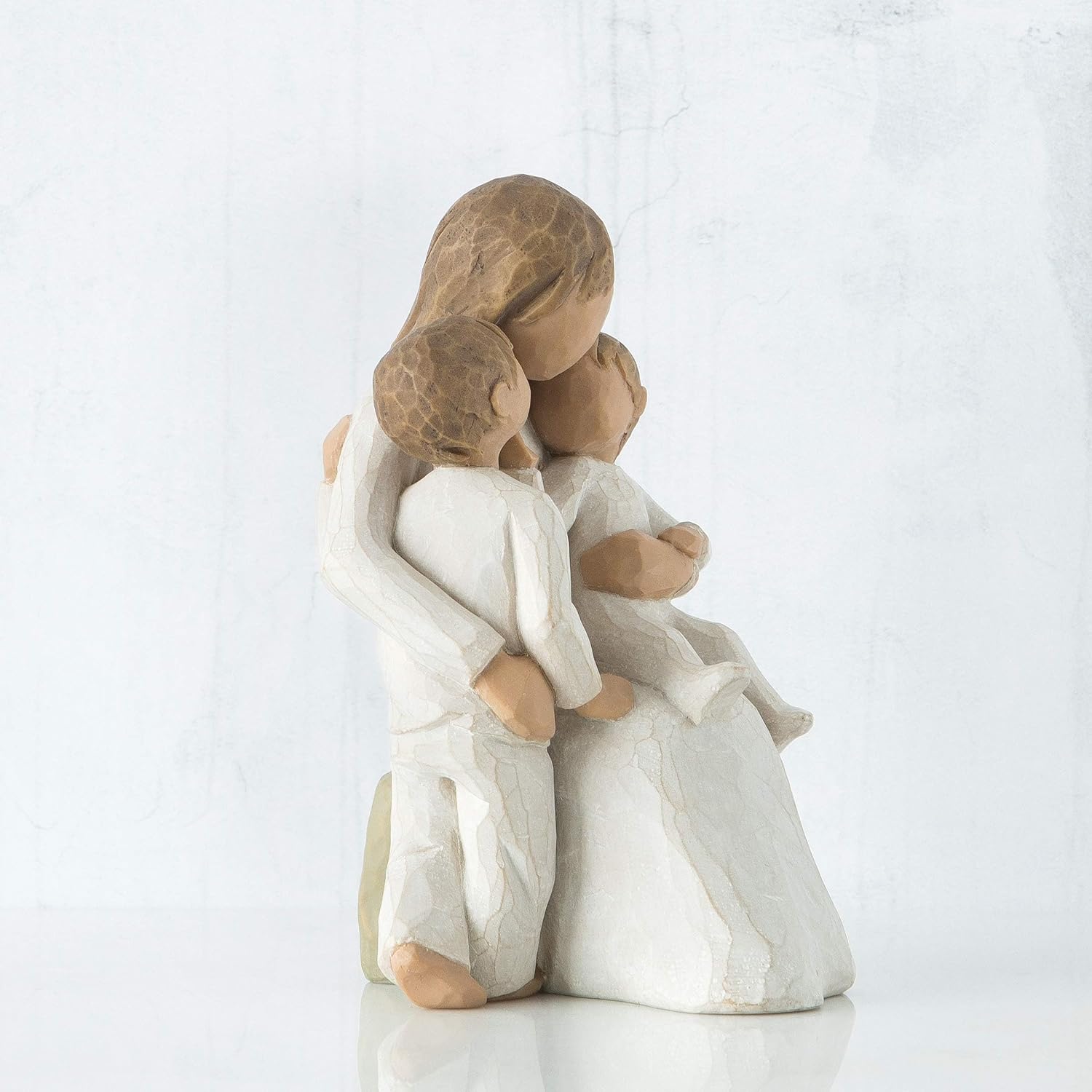 Willow Tree Quietly, Sculpted Hand-Painted Figure | Cast from a Susan Lordi Original Carving, Gift Offering Comfort, Peace, Support and Inner Strength, Includes Enclosure Card