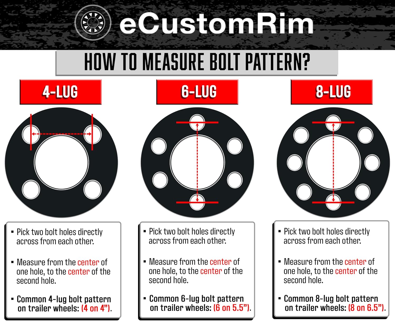 eCustomrim 2-Pack Trailer Tire Rim Assembly ST175/80D13 LRC 4 Lug White | 175/80 D 13 Inch Load Range C 6 Ply Tire