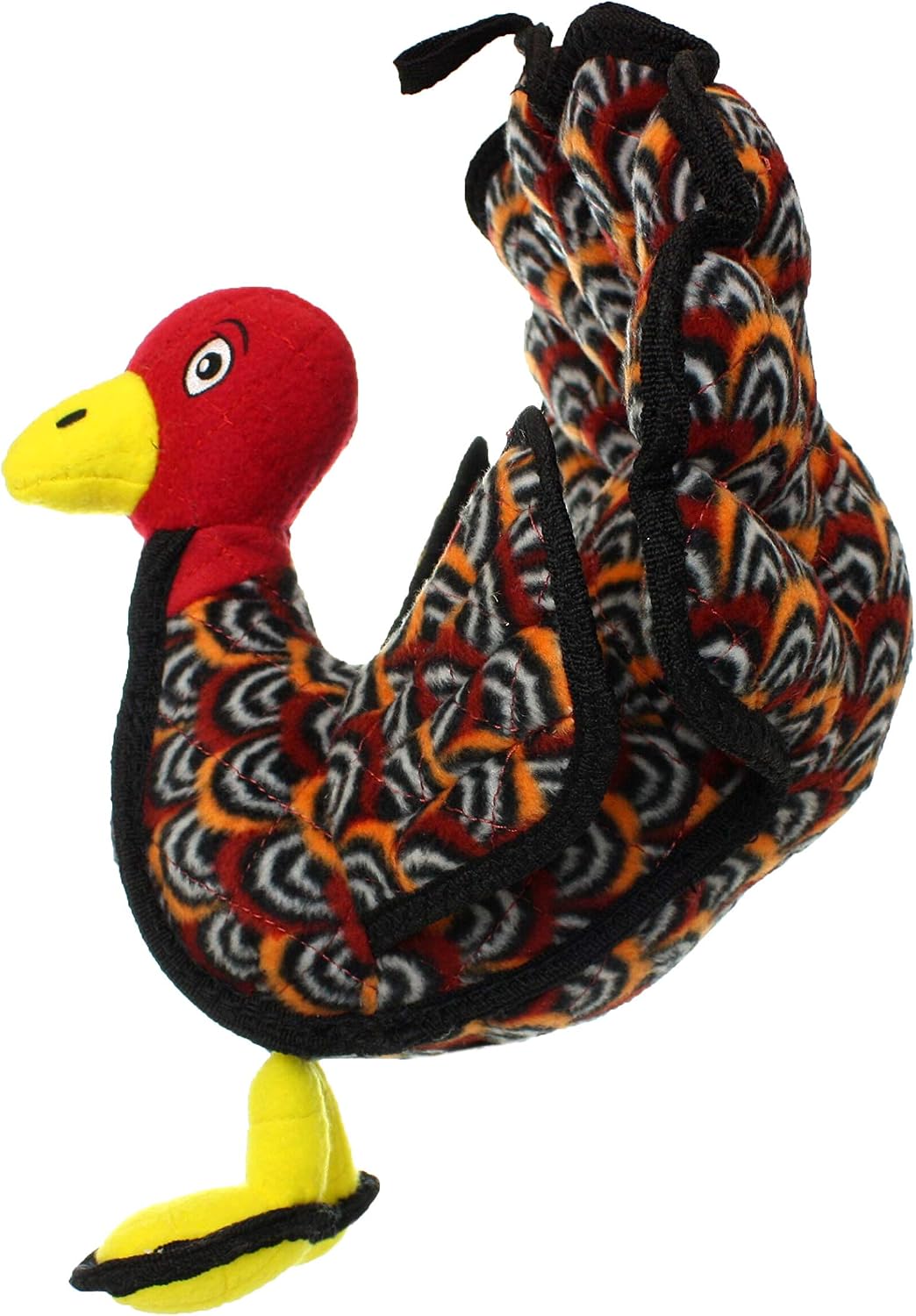 TUFFY® : Cow Dog Toy: Ultra Durable Plush Toy with Multiple Layers & Reinforced Seams, Washable and Floats, Original Construction