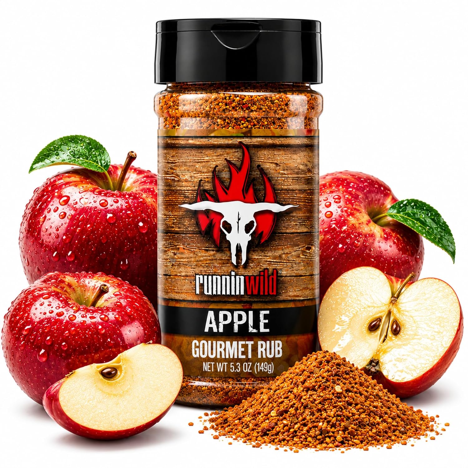 Gourmet Brisket Seasoning | Brisket Rub for Smoker or Grill | No Artificial Flavors | No MSG added | Runnin’ Wild Foods, 6.4 ounces