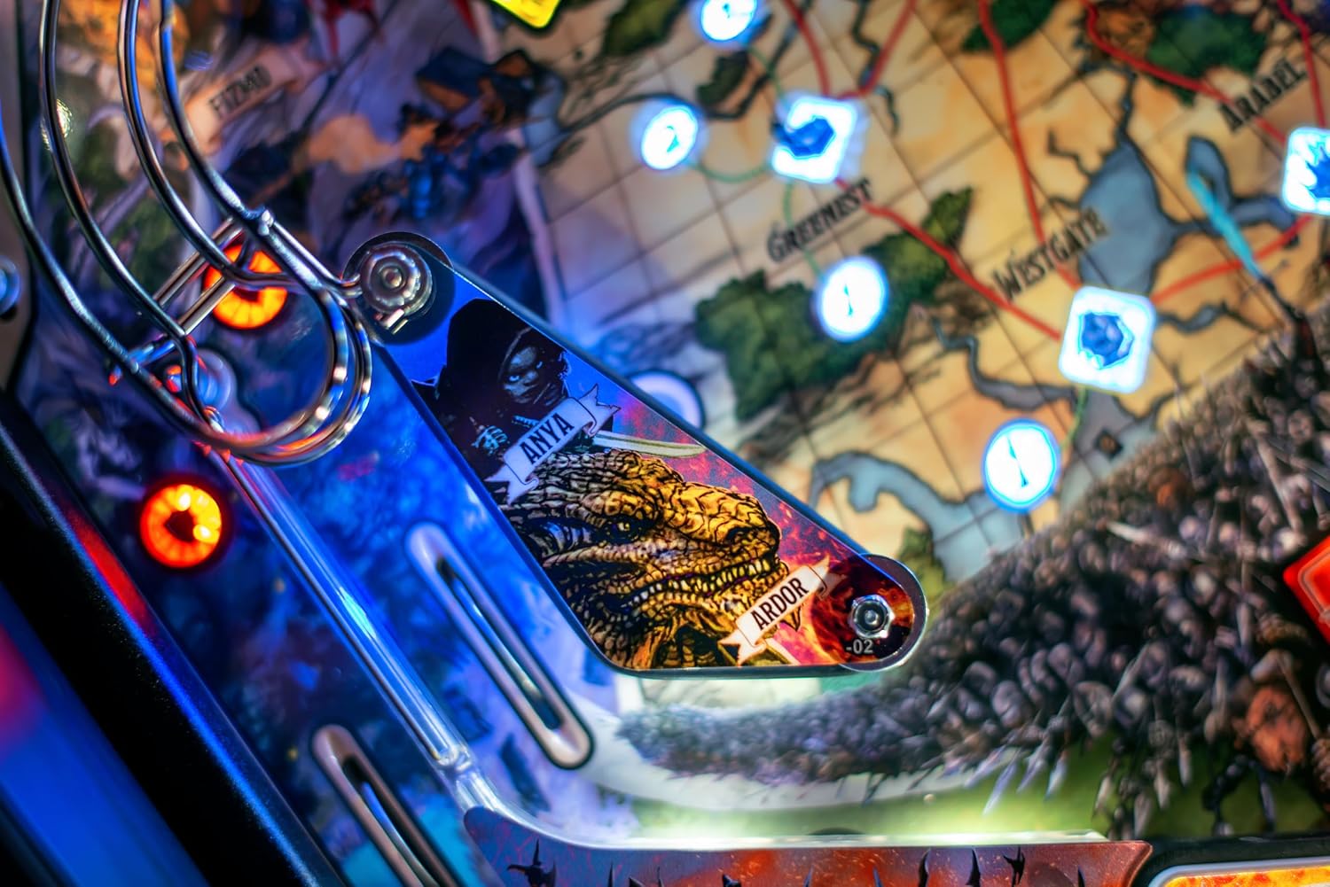 Dungeons & Dragons with Insider Connected, Pro Edition Arcade Pinball Machine
