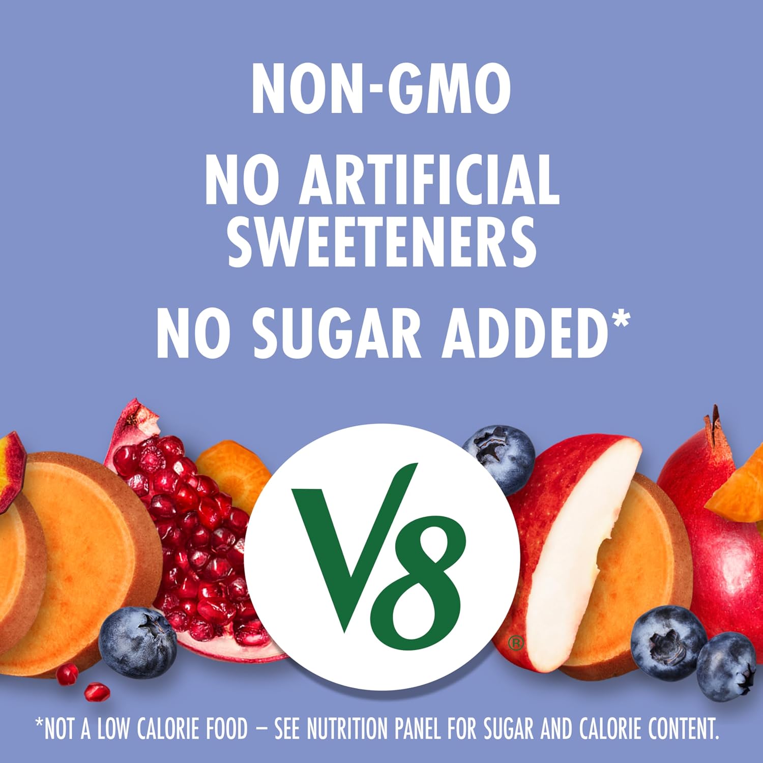 V8 Blends 100% Juice Pomegranate Blueberry Juice, Fruit and Vegetable Juice Blend, 46 Fl Oz Bottle