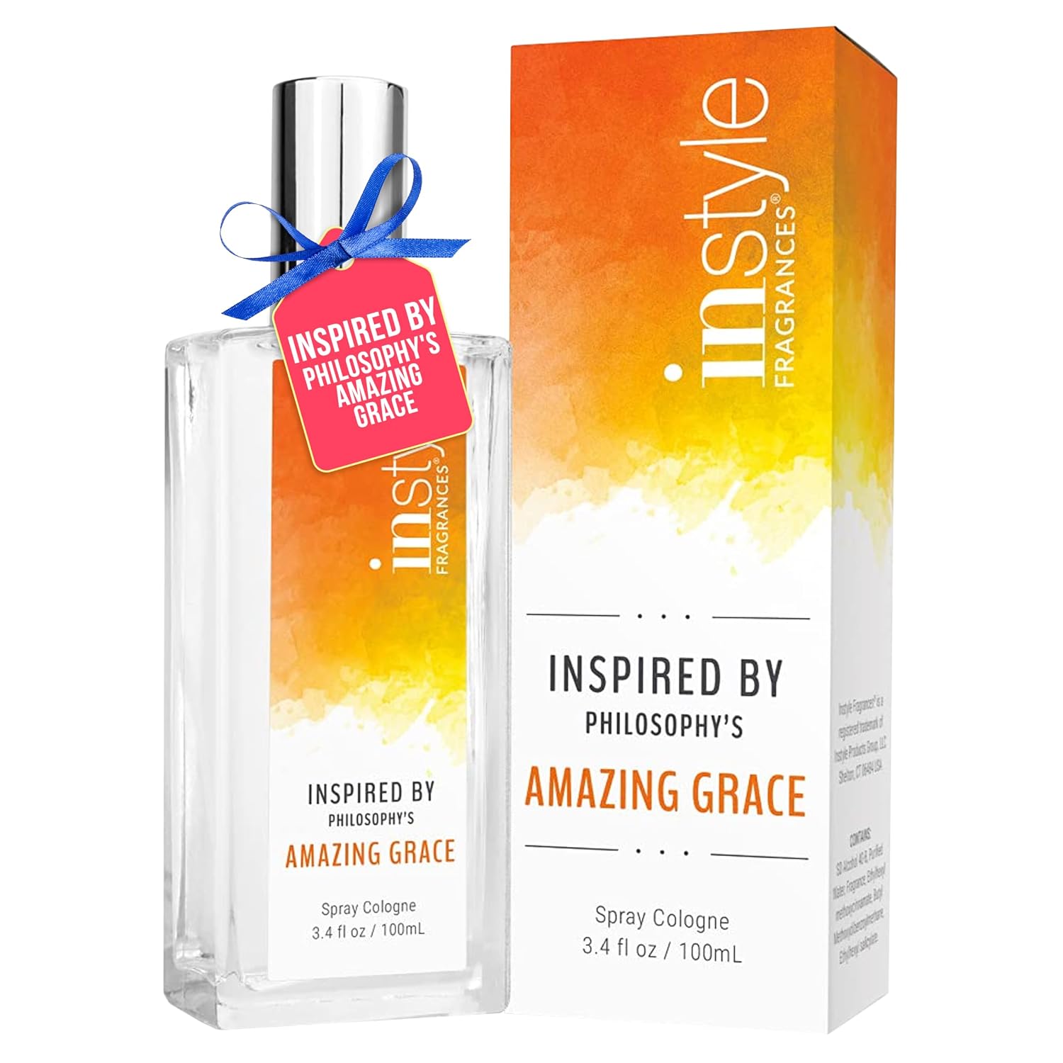 Instyle Fragrances | Inspired by Ralph Lauren's Romance | Women’s Eau de Toilette | Vegan, Paraben Free, Phthalate Free | Never Tested on Animals | 3.4 Fluid Ounces