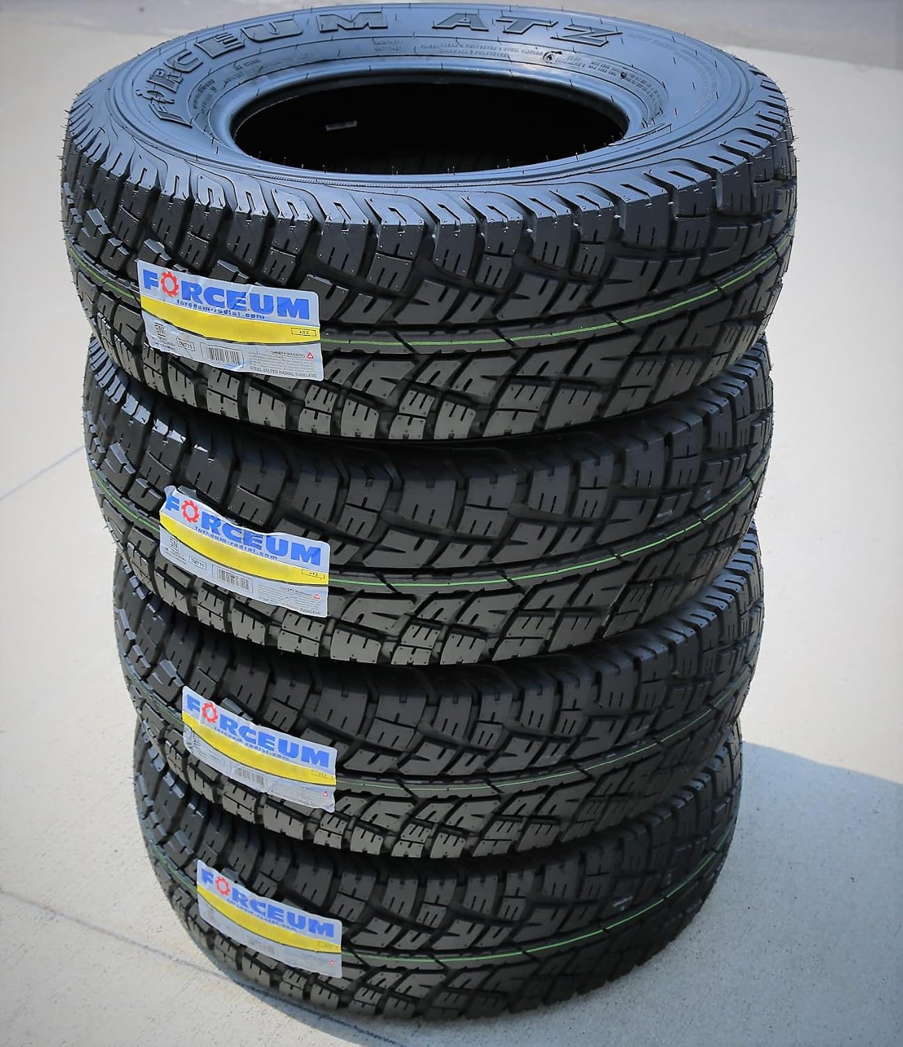 Forceum ATZ All-Terrain Off-Road Radial Tire-235/70R16 235/70/16 235/70-16 109S Load Range XL 4-Ply BSW Black Side Wall
