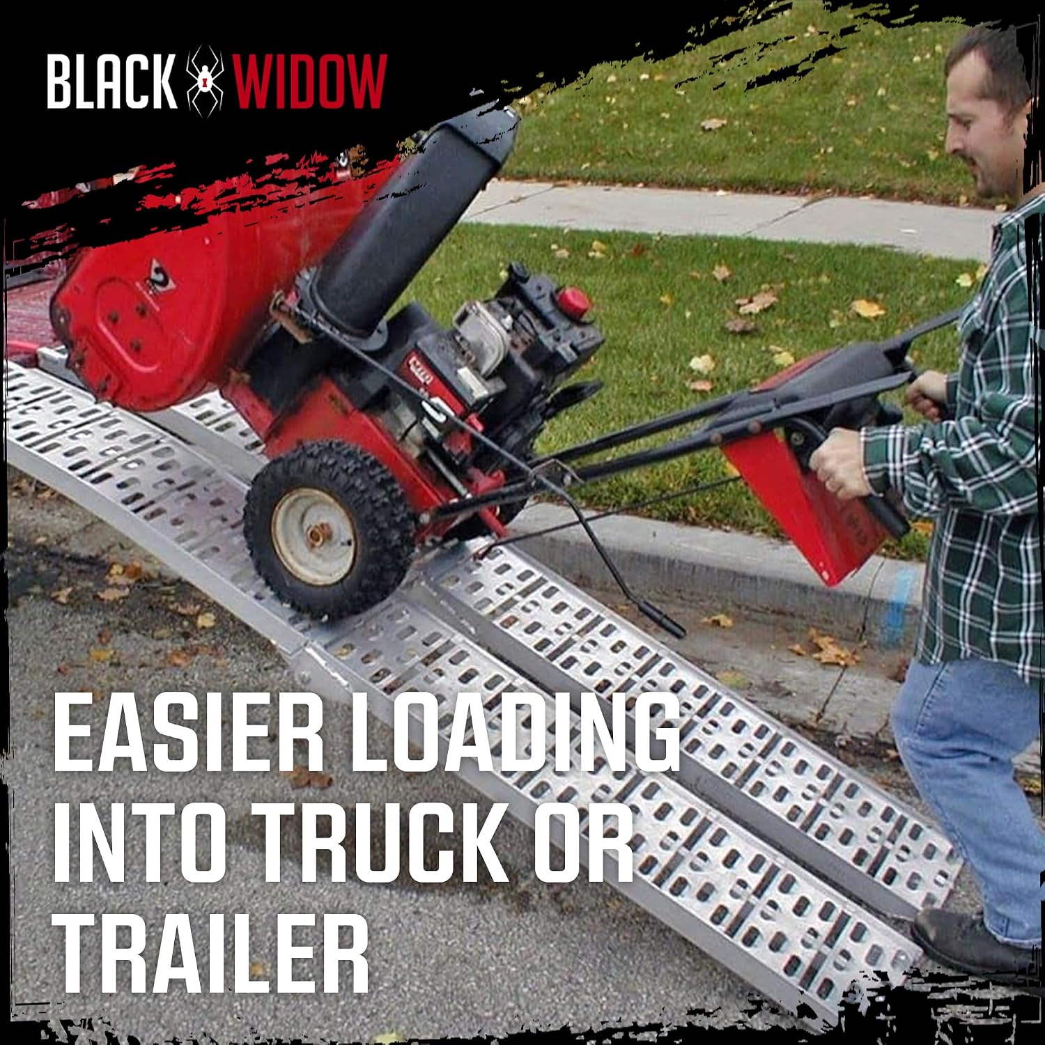 Black Widow 7' 5" ATV Loading Ramps 1,500 lb Cap