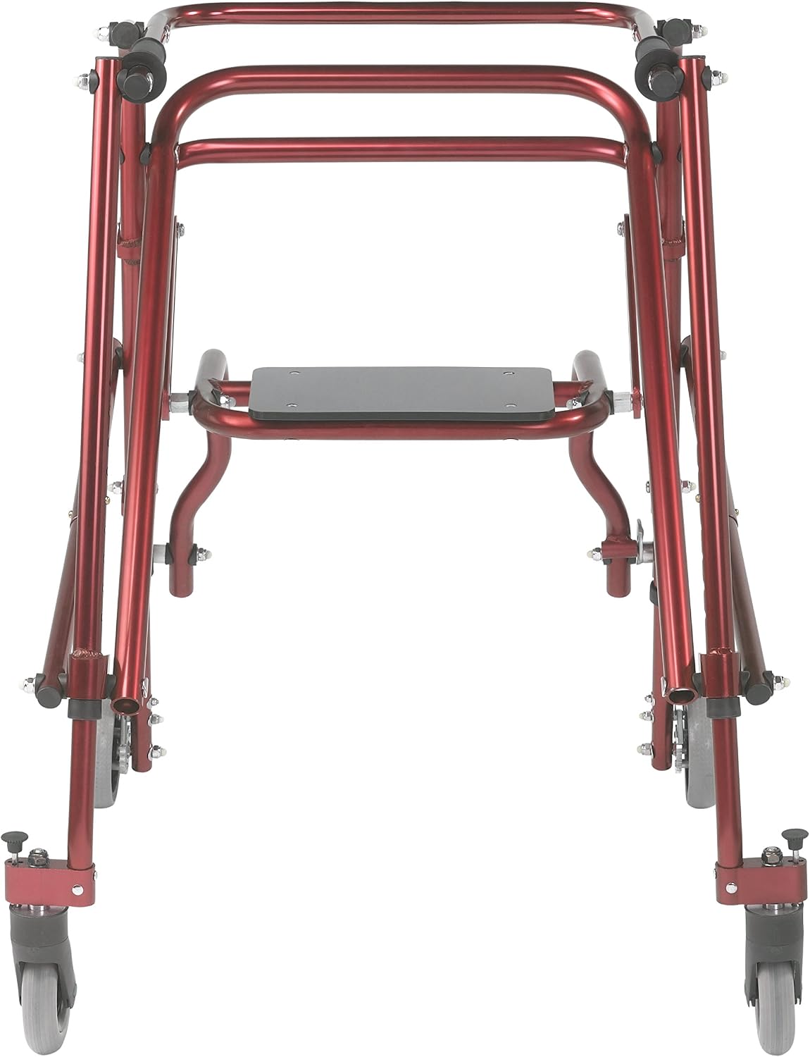 Inspired by Drive Nimbo 2G Posterior Walker with Seat, Wizard Purple, Small | Lightweight Posterior Walker with Padded Seat Lets Users Rest and Move Safely with Adjustable, Sturdy Support