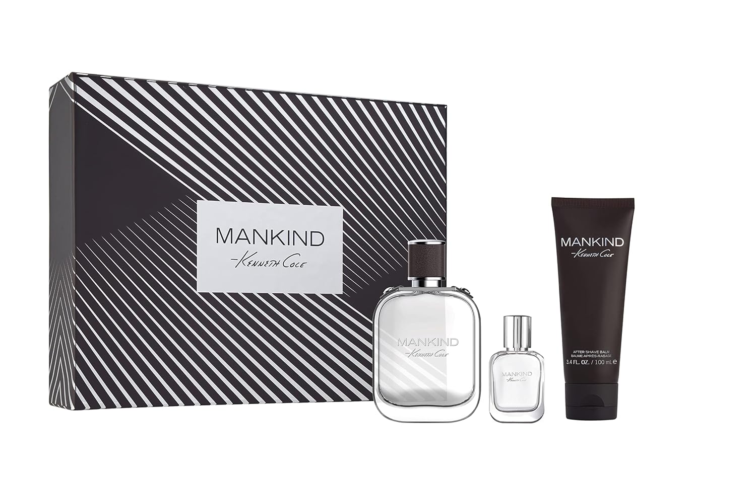 Kenneth Cole Mankind Eau de Toilette Spray Cologne for Men, Aromatic Woody Fragrance, Notes of Cardamom, Cedarwood, Sandalwood, Oak Moss, Modern + Masculine Scent