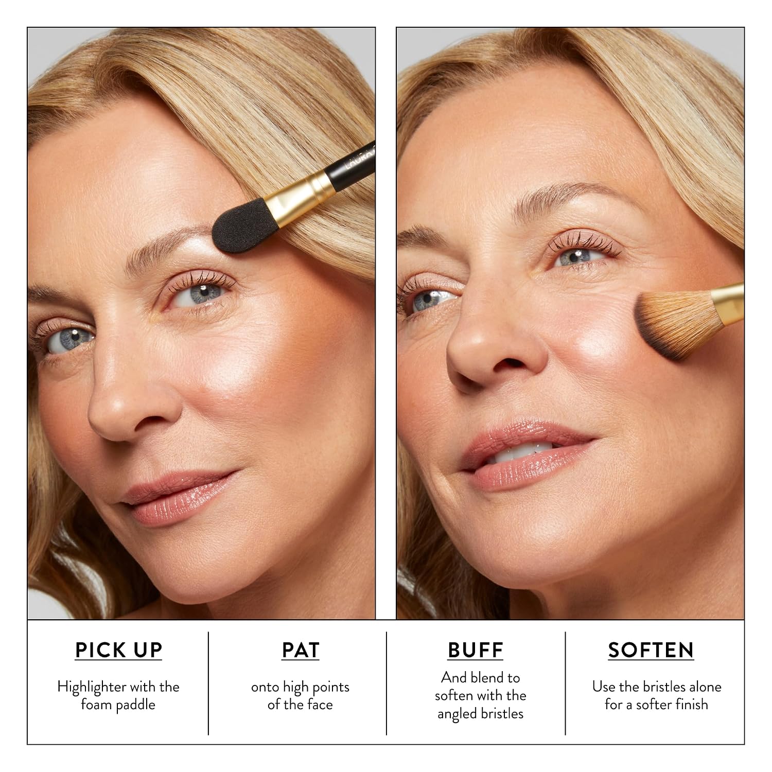 LAURA GELLER NEW YORK Makeup Brushes - Retractable Angled Kabuki Brush