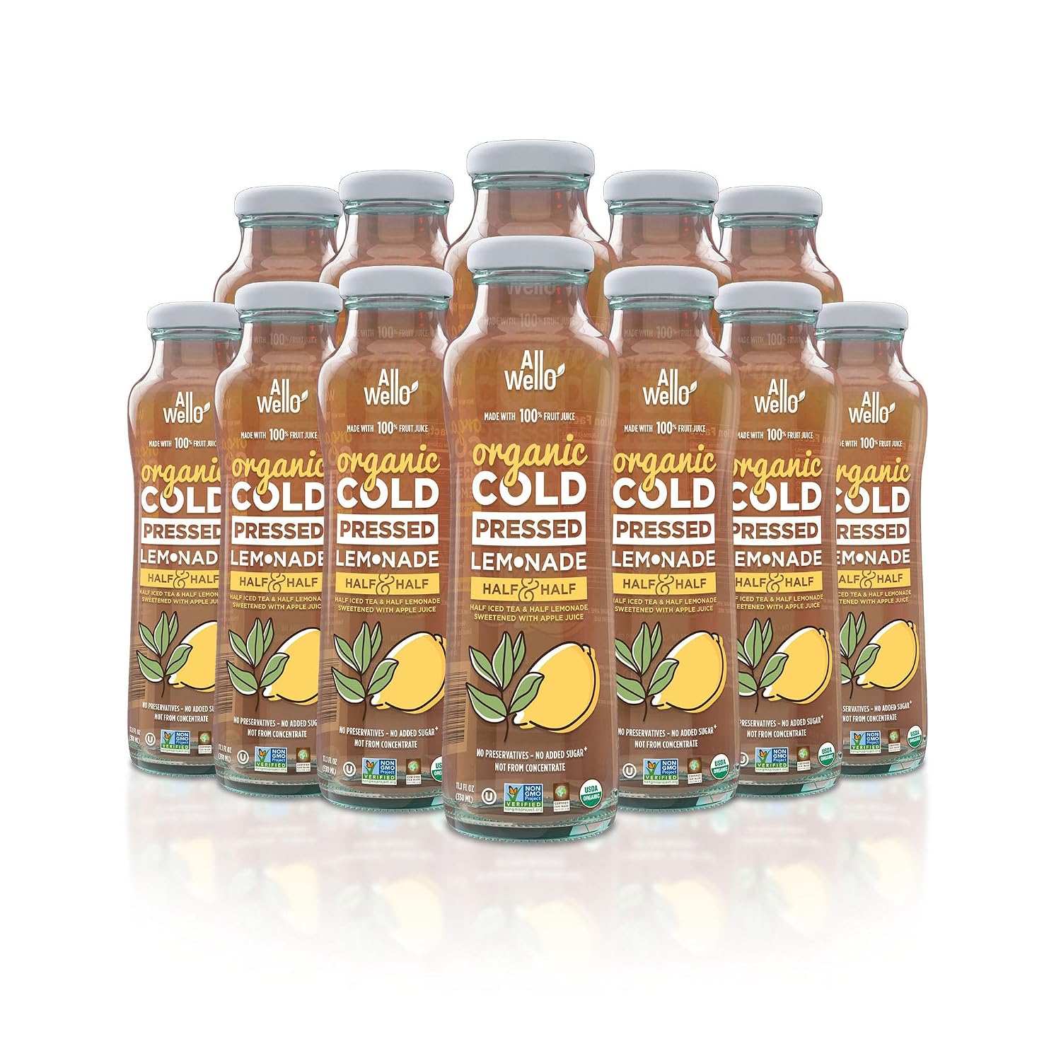 Organic Juice Variety Pack, Cold-Pressed, Non-GMO, 6 Pack