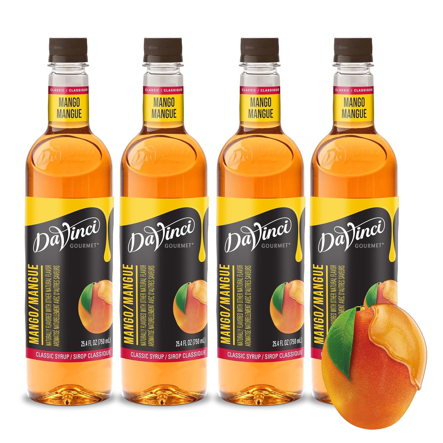 DaVinci Gourmet Classic Strawberry Syrup, 25.4 Fluid Ounces, Kosher, 1 Count