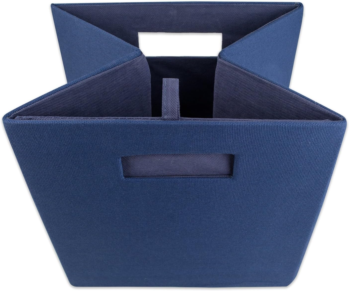DII Fabric Storage Cube Organizer Bin 13x13x13 Foldable, Teal