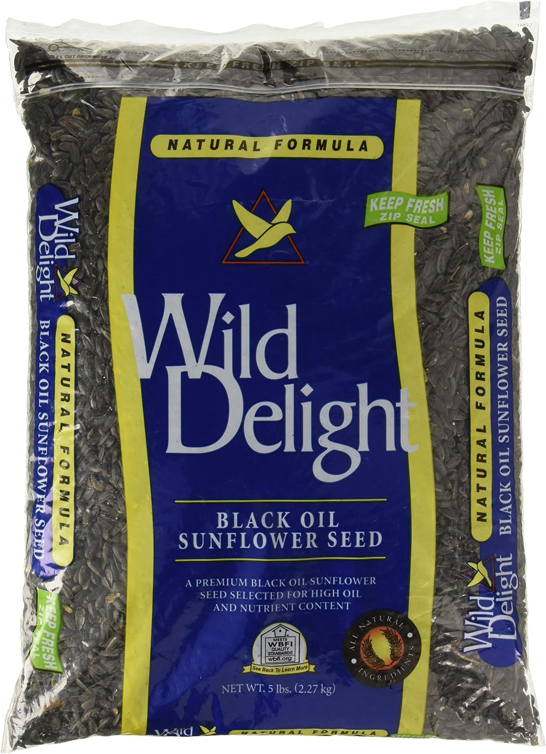Wild Delight Black Oil Sunflower Seed, 5 lb