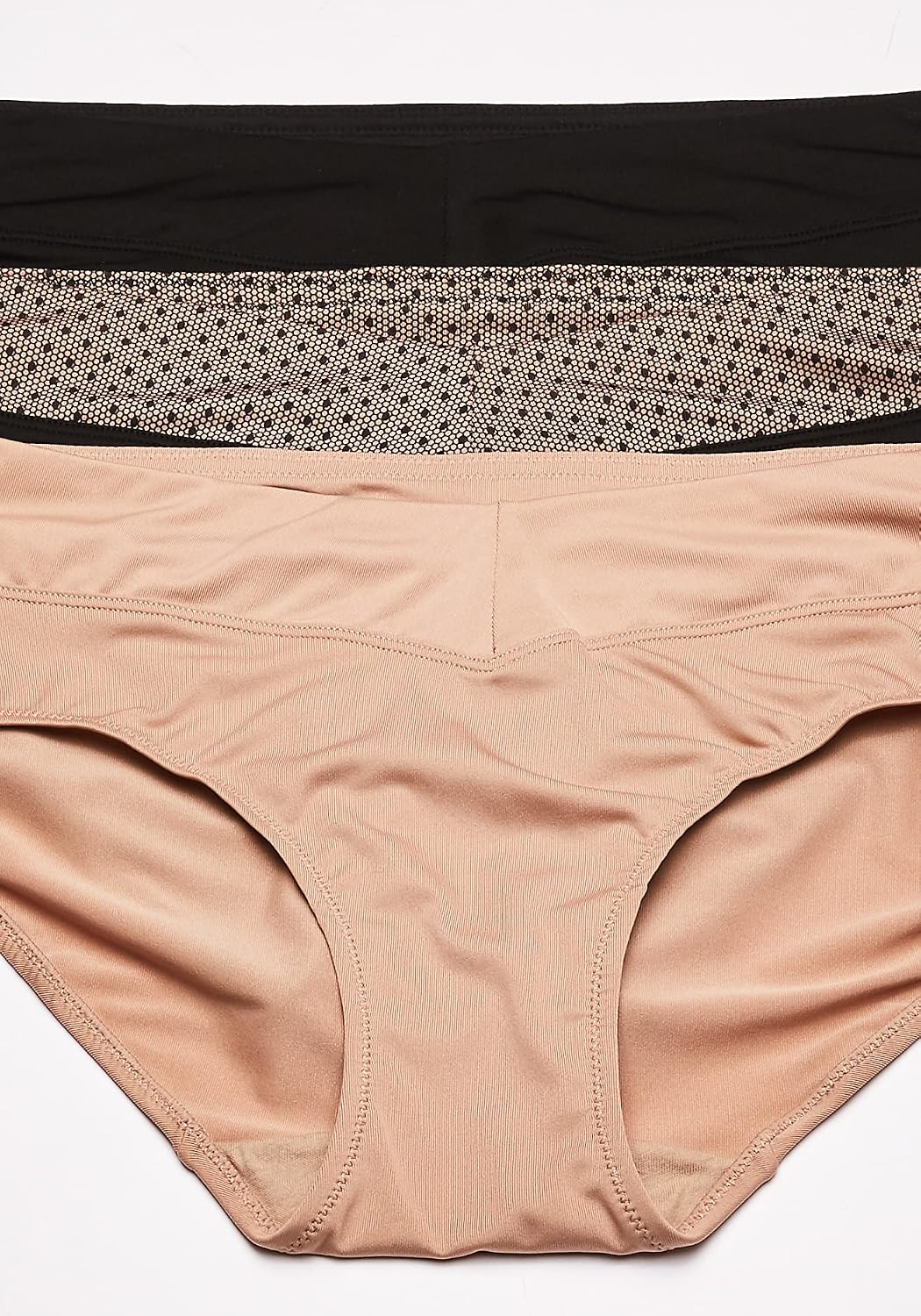 Warner's womens Blissful Benefits No Muffin Top 3 Pack Hipster Panties