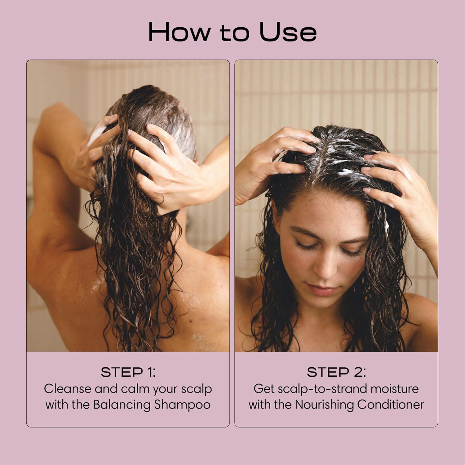 Jupiter Balancing Shampoo & Nourishing Conditioner for Men & Women - Clarifying Cleanse for Oily, Dry & Sensitive Scalp - Hydrates