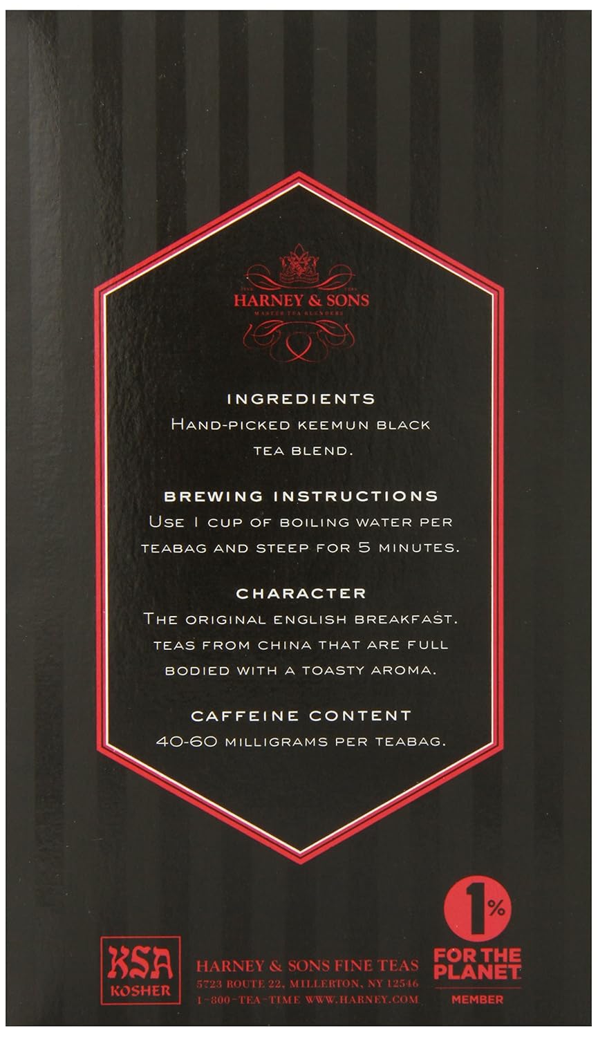 Harney & Sons Tea Bags Tropical Green 20 Count
