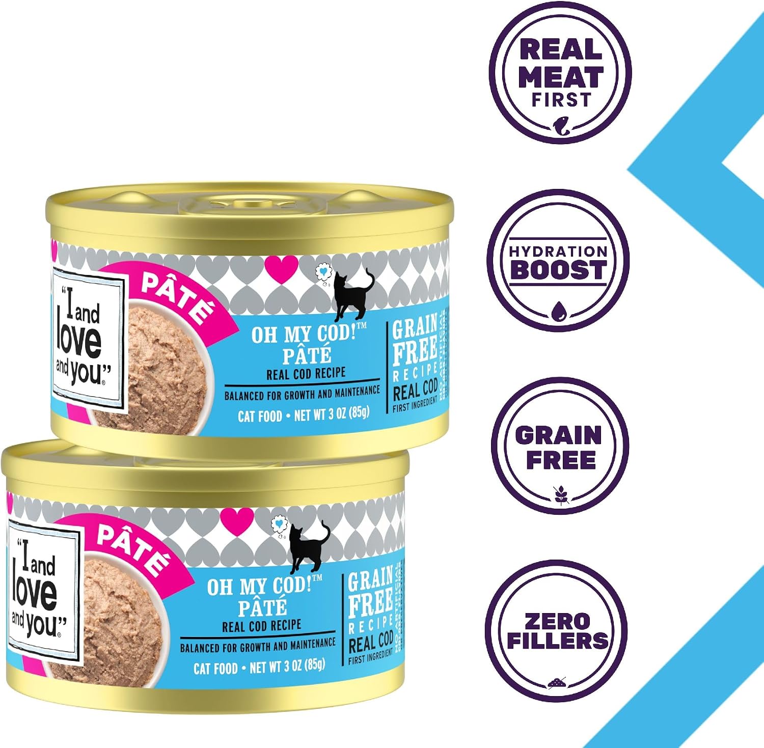 I AND LOVE AND YOU, Cat Food Variety, 3 Ounce, 12 Pack