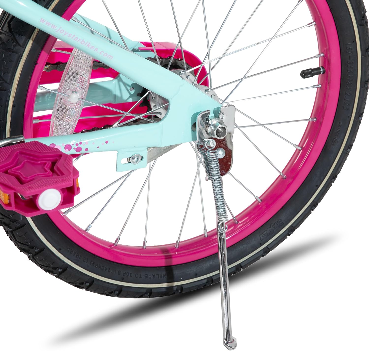 JOYSTAR Paris Girls Bike with Training Wheels for Ages 3-10Y