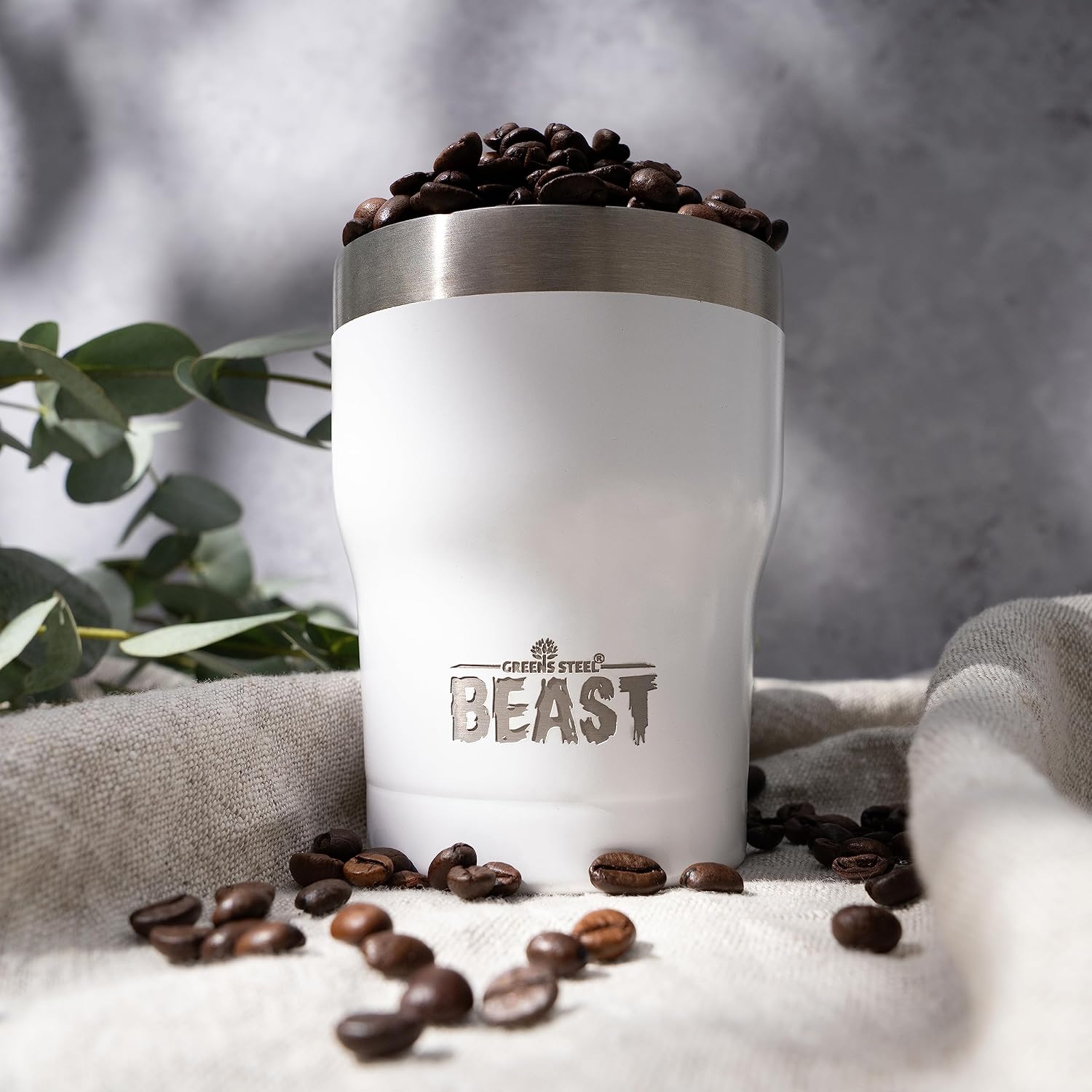 Beast 30 oz Tumbler Stainless Steel Vacuum Insulated Coffee Ice Cup Double Wall Travel Flask (Cupcake Pink)