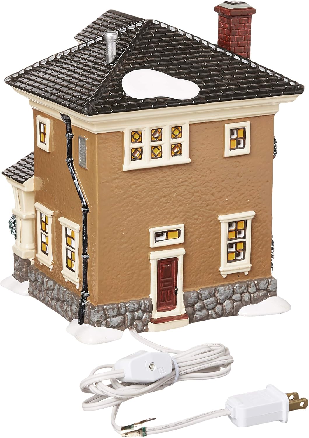 Department 56 Porcelain Snow Village Christmas at Grandma's Lit House