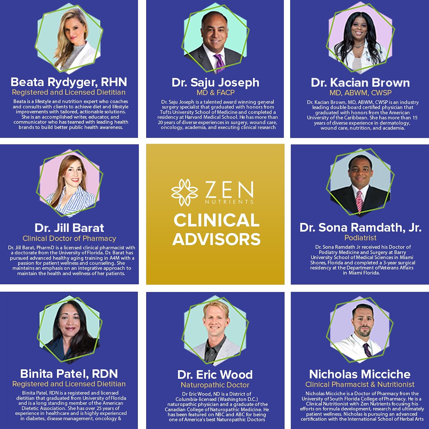Zen Nutrients WoundVite Pre & Post Surgery Support, Scar & Wound Care, Scar Treatment, Plastic & General Surgery