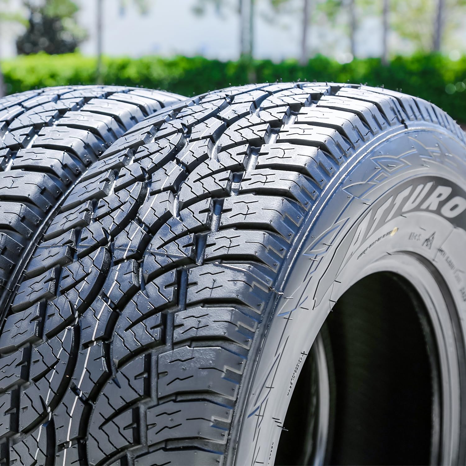 ATTURO Trail Blade A/T All-Terrain Tire, 275/55R20 117T XL | Truck/SUV All Terrain All Weather Traction 117T Rated Extra Load Radial Construction Black Sidewall Tire