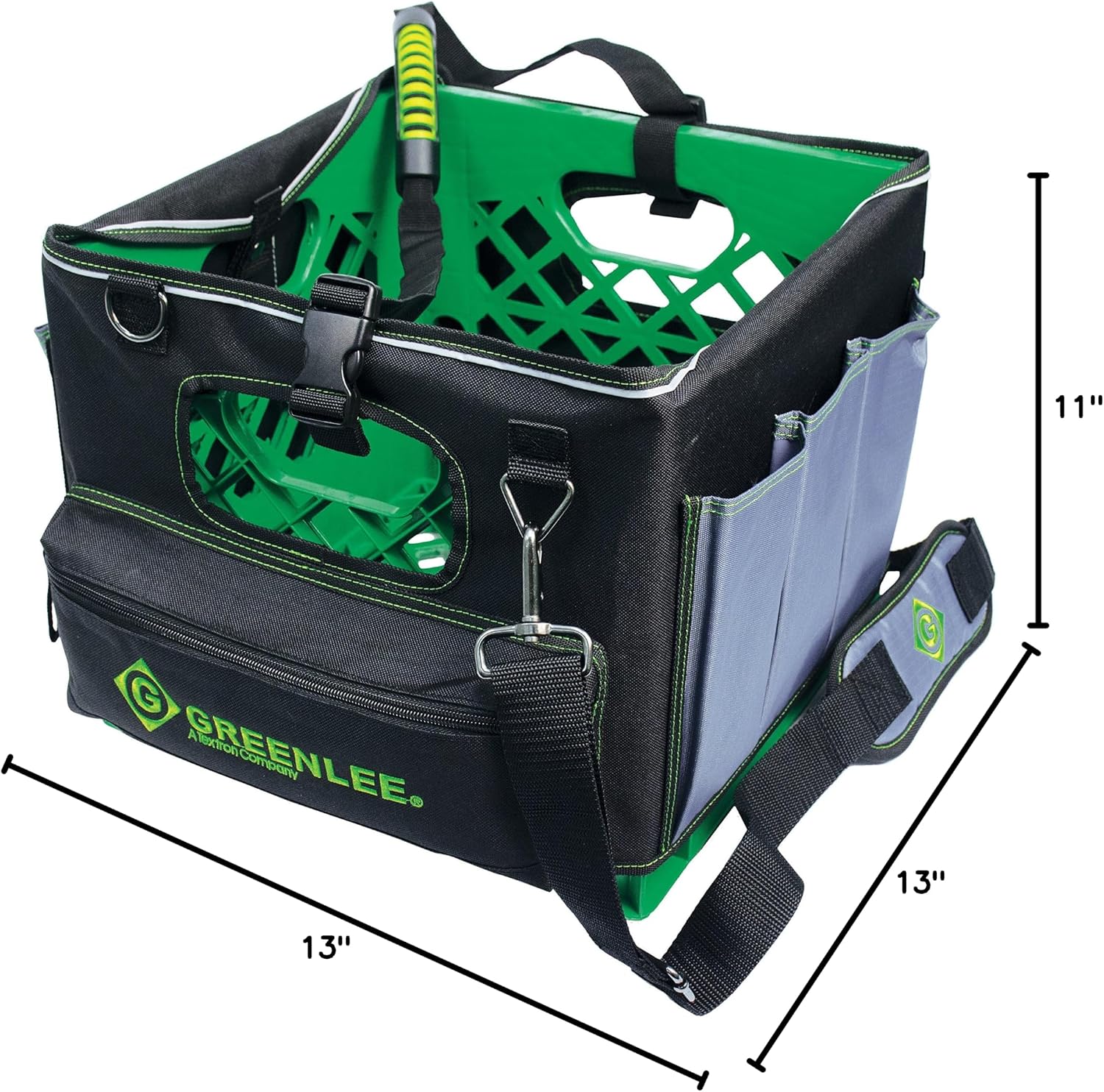Greenlee 0158-28 Crate Cover Tool Organizer,Black