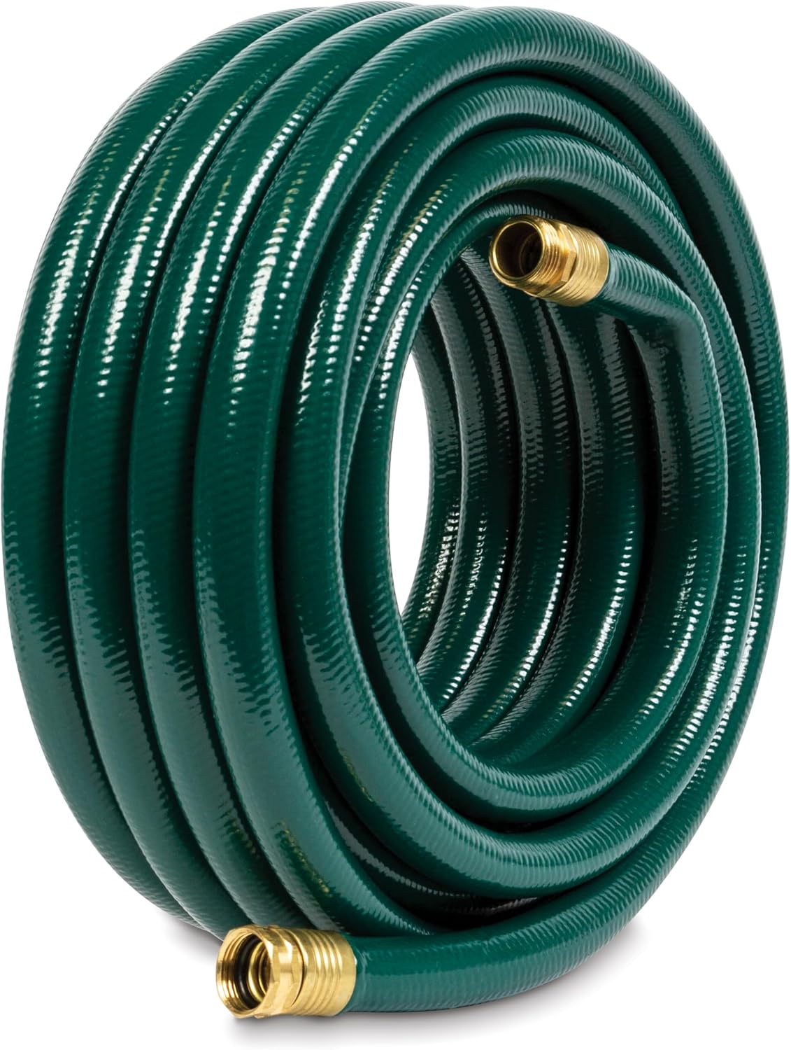 Gilmour Heavy Duty Flexogen 3/4 x 50 Foot Hose, colors may vary ., Grey | Heavy Duty Build, 500 PSI, Kink-Resistant Layers, Brass Fittings