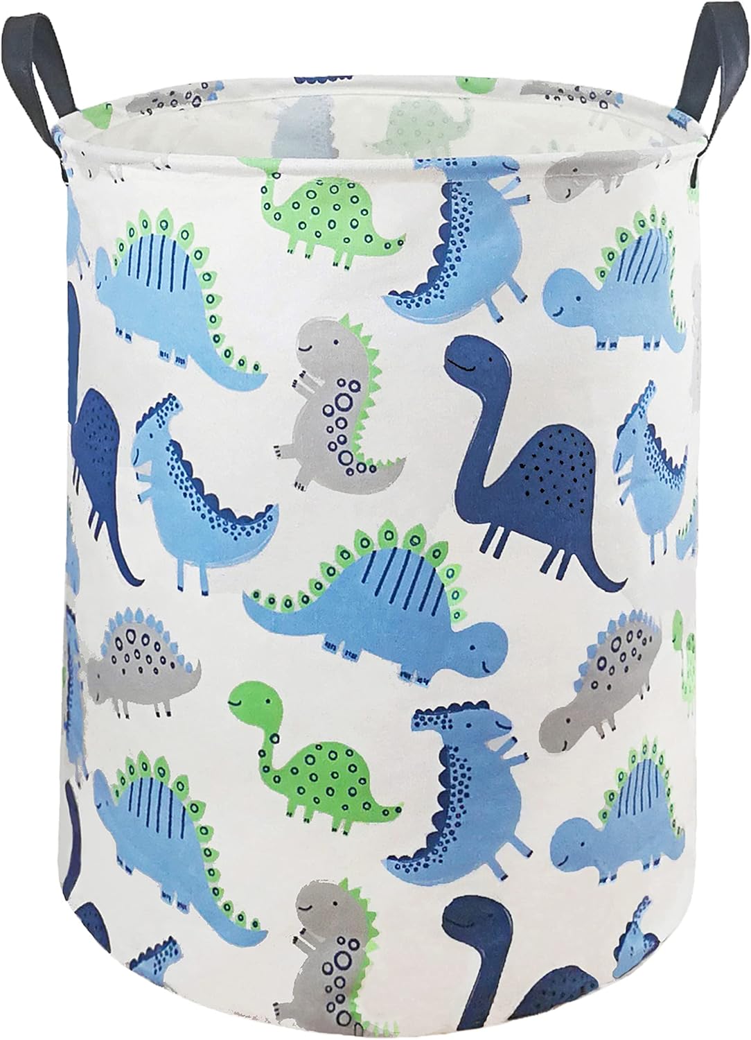 MAIZMZ Kids Hamper Storage Basket Nursery Bins Baby Gift Toy Organizer Box Laundry Basket Large Canvas Collapsible Chest for