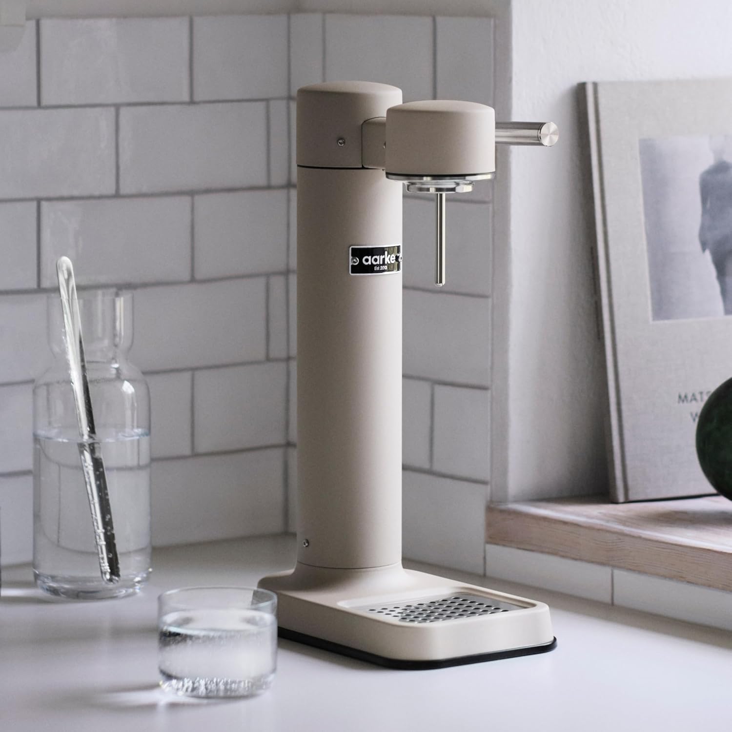 Aarke Carbonator 3 - Premium Sparkling Water Maker, Matte Black