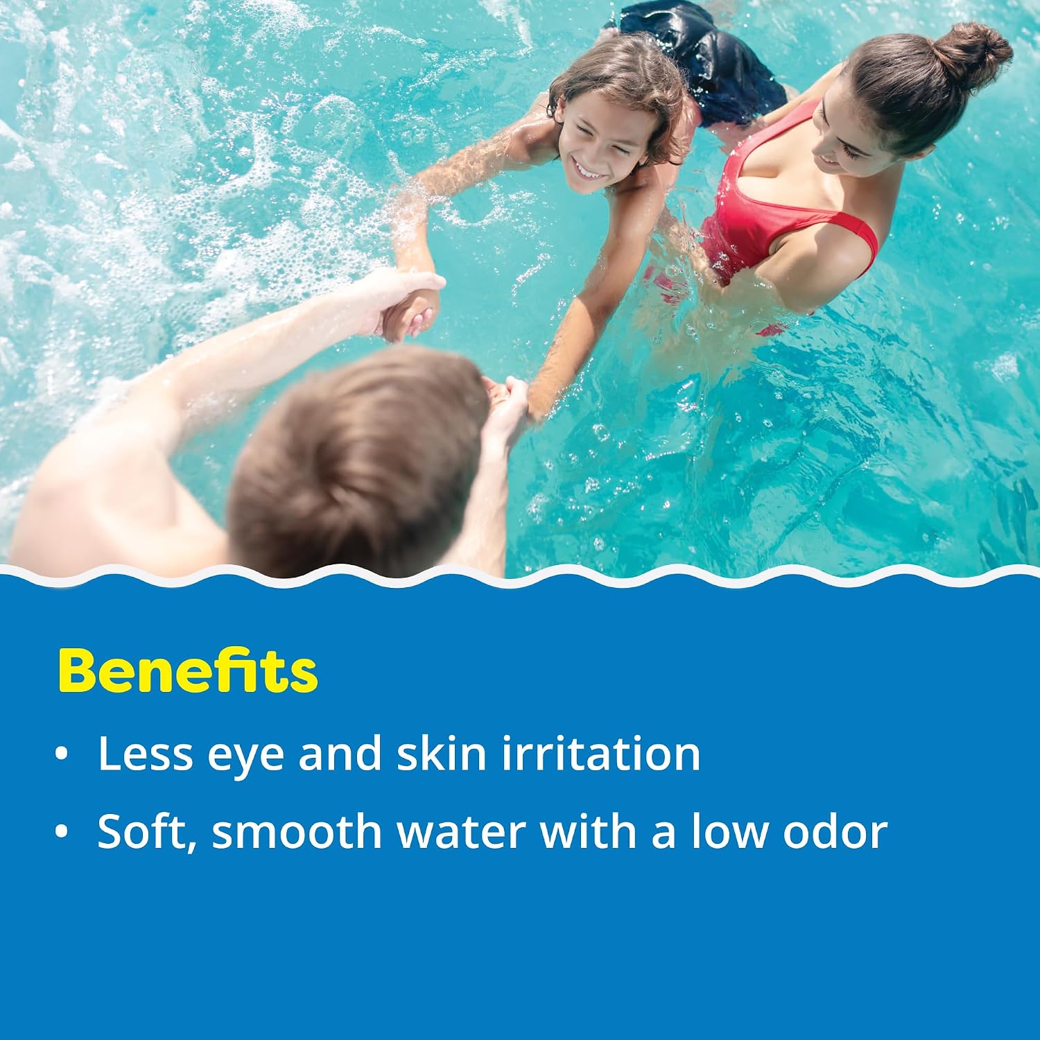 In The Swim Chlorine-Free Pool Shock - 24 x 1 Pound Bags | Quick Dissolving, Fast-Acting, Shock-Oxidizer for Swimming Pools, Spas, and Salt Chlorinated Pools Compatible