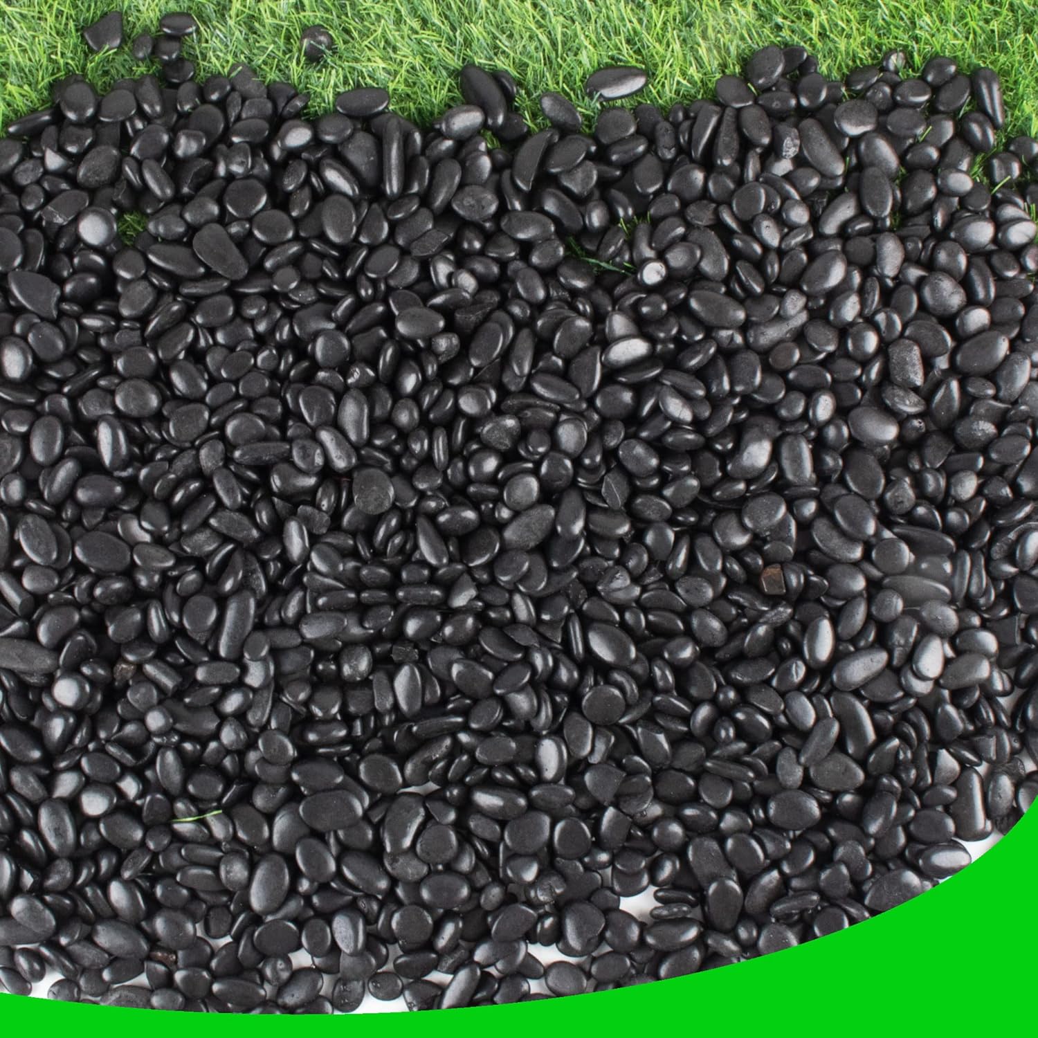 Pebbles for Plants 3 lb Natural Garden Decorative Stone Outdoor Aquariums Gravel 1-1.5 Inches