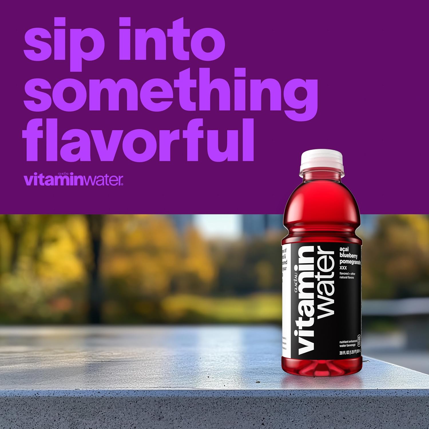 vitaminwater Power-C Dragonfruit Water Beverage, 16.9 fl oz, 6 pack | Bottled, nutrient-enhanced flavored water drink with 90 calories per bottle, antioxidants, and vitamins