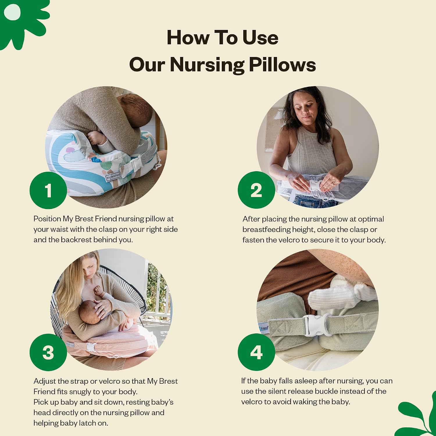 My Brest Friend Nursing Pillow - Deluxe - Soft Rose