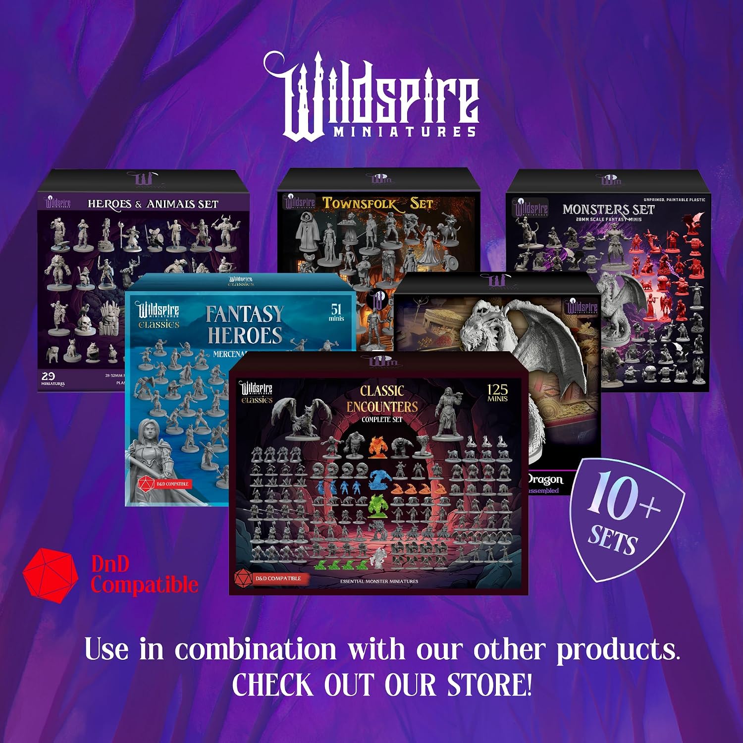 Wildspire Hero, Player-Character, NPC DND Miniatures