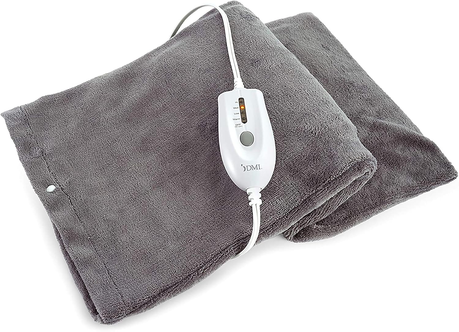 DMI Heating Pad for Pain Relief with 4 Heat Options & Moist Heat for Back Pain Relief,FSA and HSA Eligible,Neck and Shoulders,Muscle Aches,Arthritis,Period Cramps,9ft Cord,14.5 x 12 ',Medium