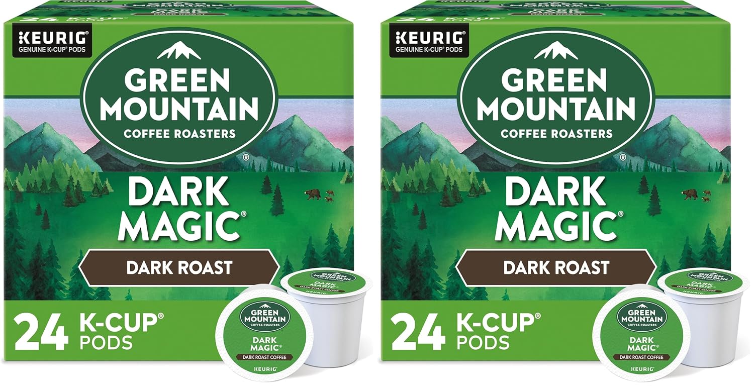 Green Mountain Coffee, Dark Magic (Extra Bold), 120-Count K-Cups for Keurig Brewers