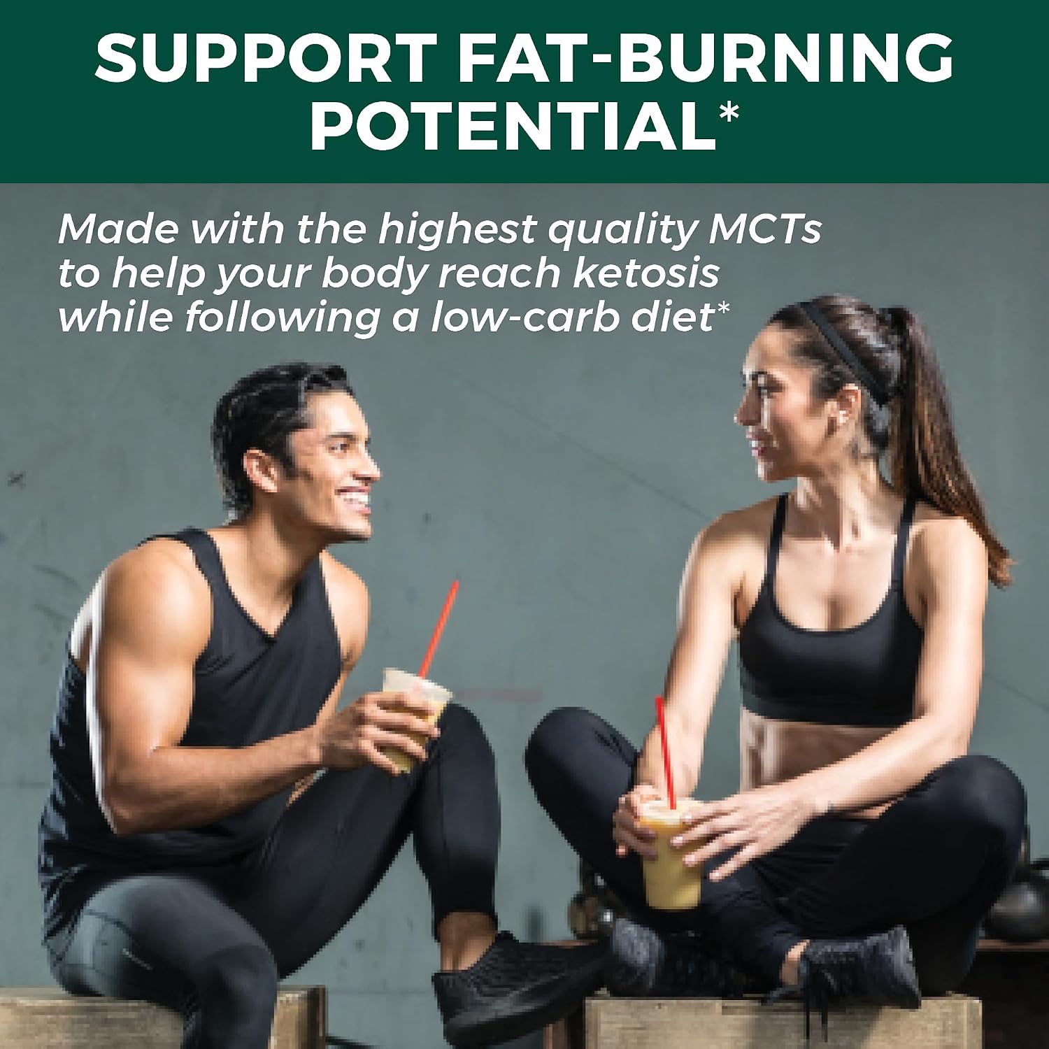 Viva Naturals Organic MCT Oil, 32 fl oz – MCT Oil for Coffee, USDA Organic, Non-GMO, Paleo Certified & Keto Friendly, Supports Energy & Mental Clarity
