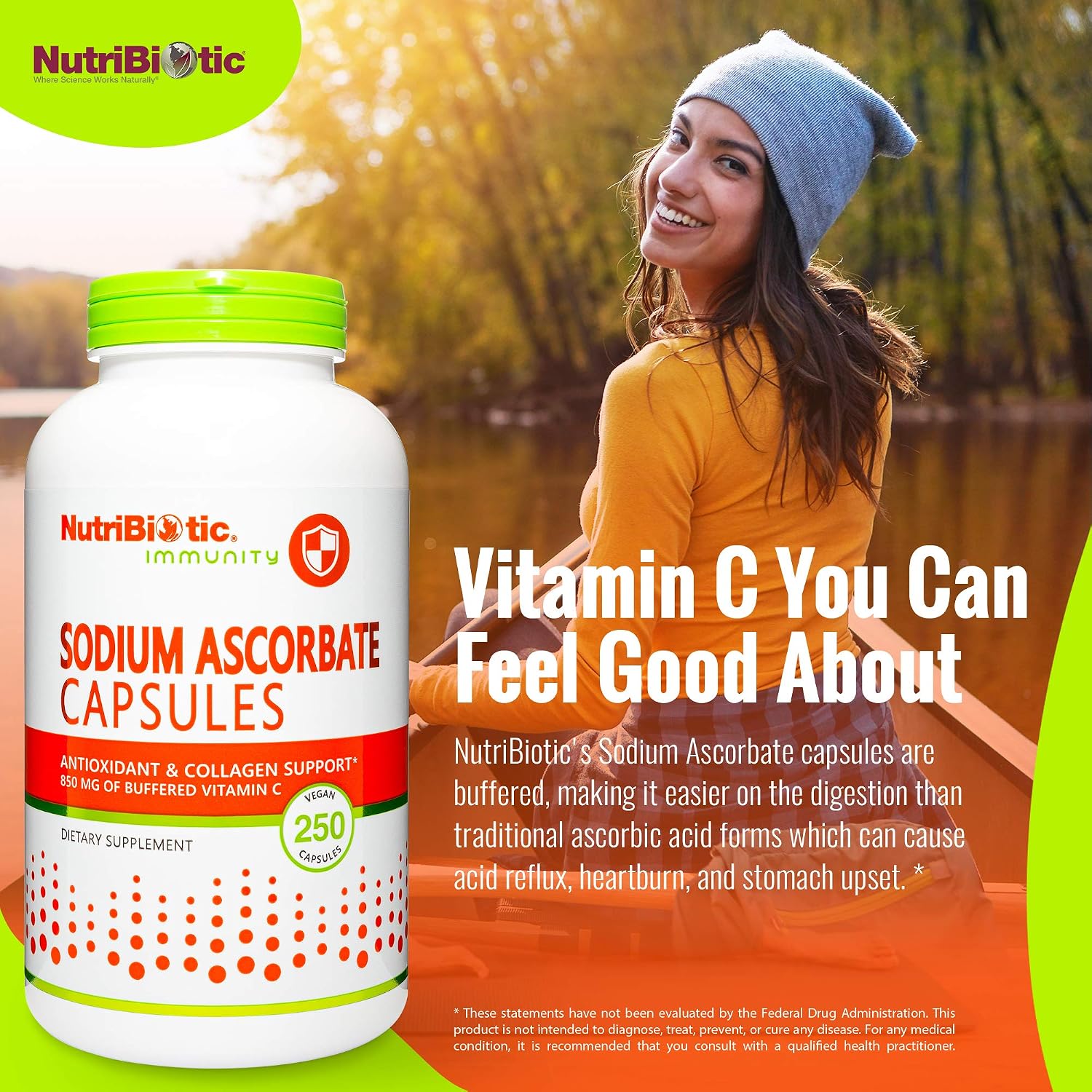 NutriBiotic - Lemon Electro-C, Vitamin C & Electrolyte Powder, 16 OZ | 850 Mg Vitamin C Per Serving | Effervescent Electrolyte Recharge | Buffered & Highly Soluble | Free of Calories, Gluten & Non-GMO