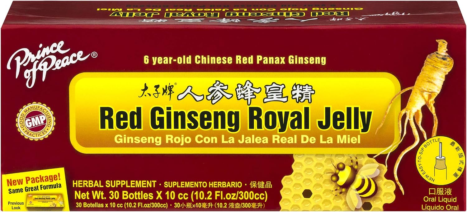 Prince of Peace Red Ginseng Royal Jelly 30 Vial(s)