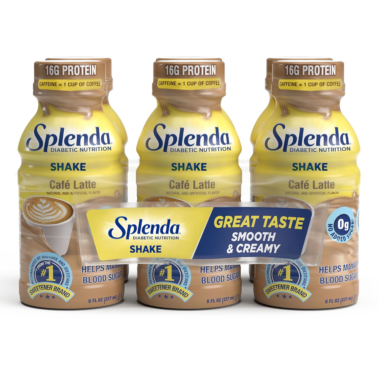 SPLENDA Diabetes Nutrition Shakes, Milk Chocolate, 8 Fl Oz