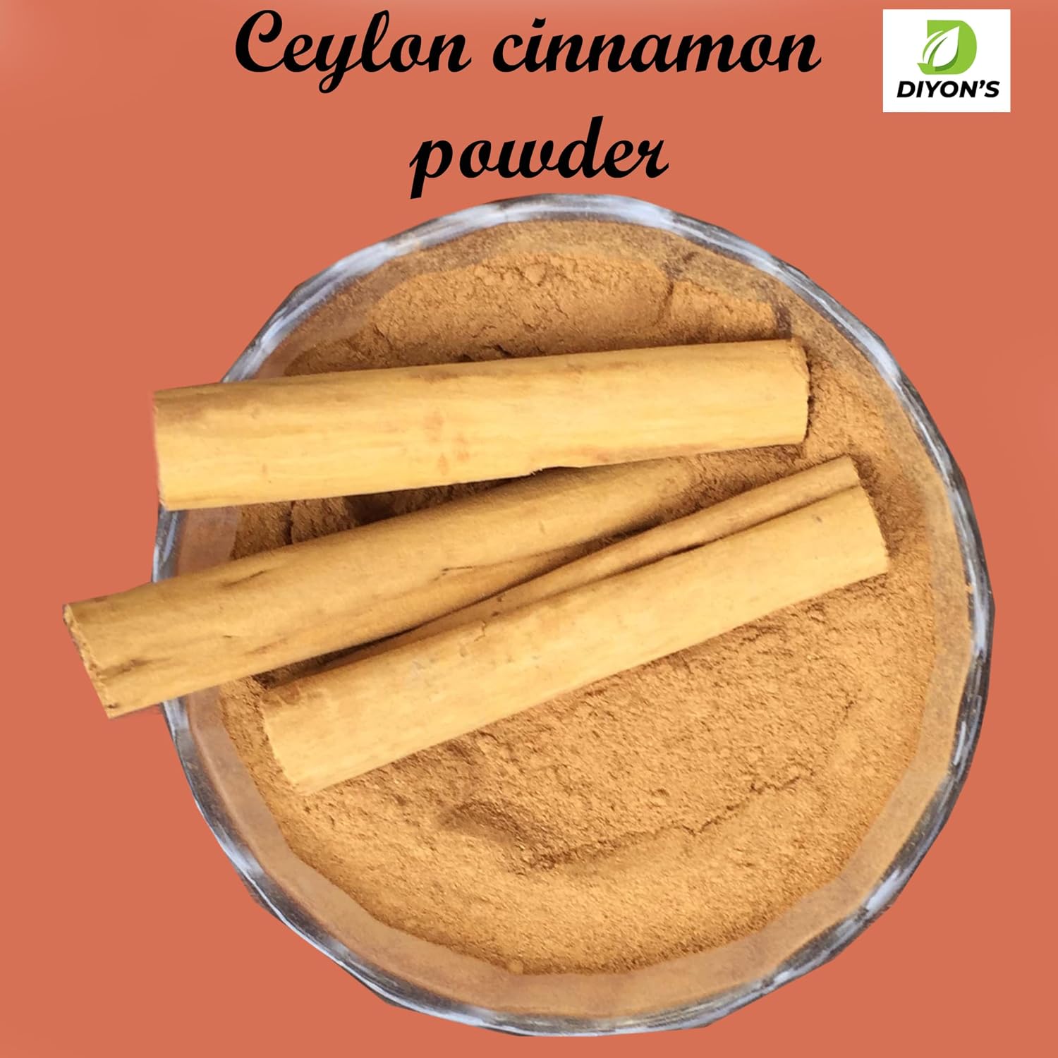 Ceylon Cinnamon Powder 1.7oz (50g) premium grade 100% From Sri Lanka,Packed With resealable Pouch.