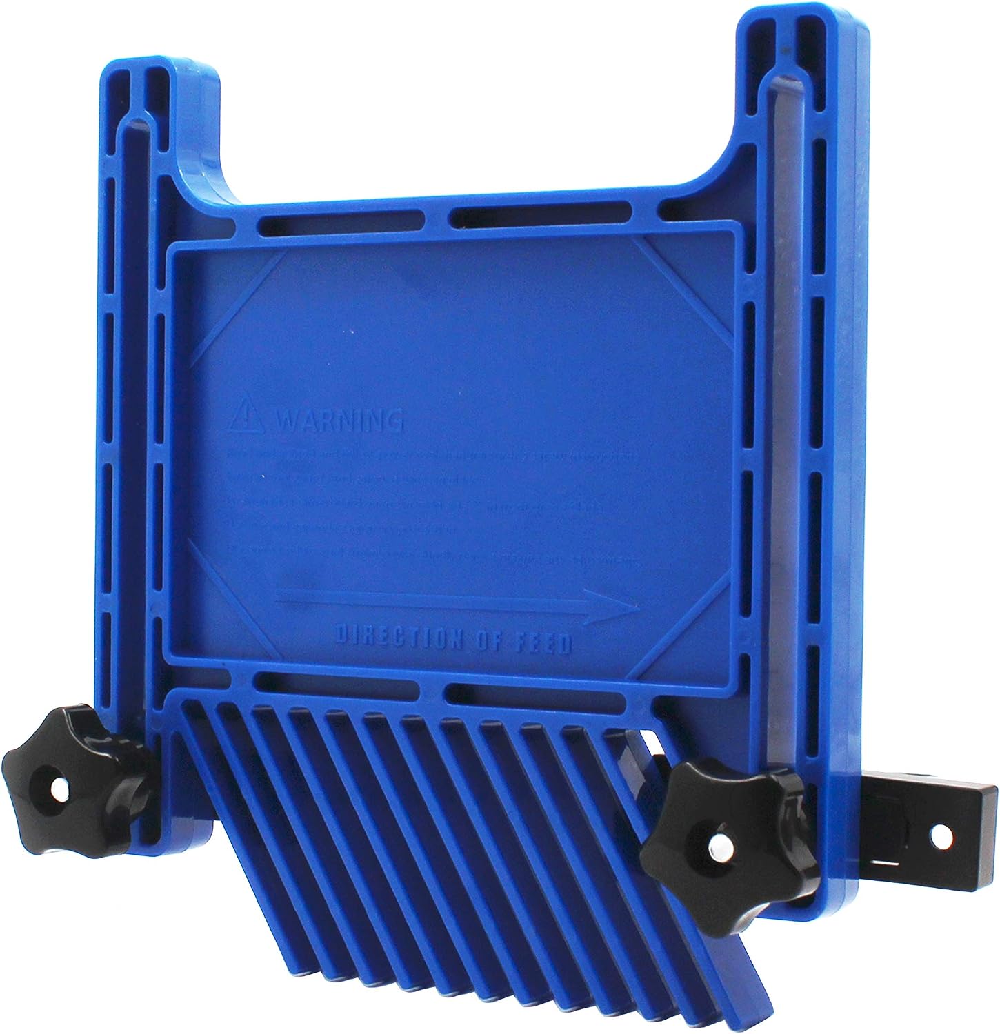 PRS3020 Featherboard for Table Saw, Router Table, Bandsaw, Replace for Kreg Compatible with Standard 3/8" x 3/4" T-slot and Miter Slot, Blue