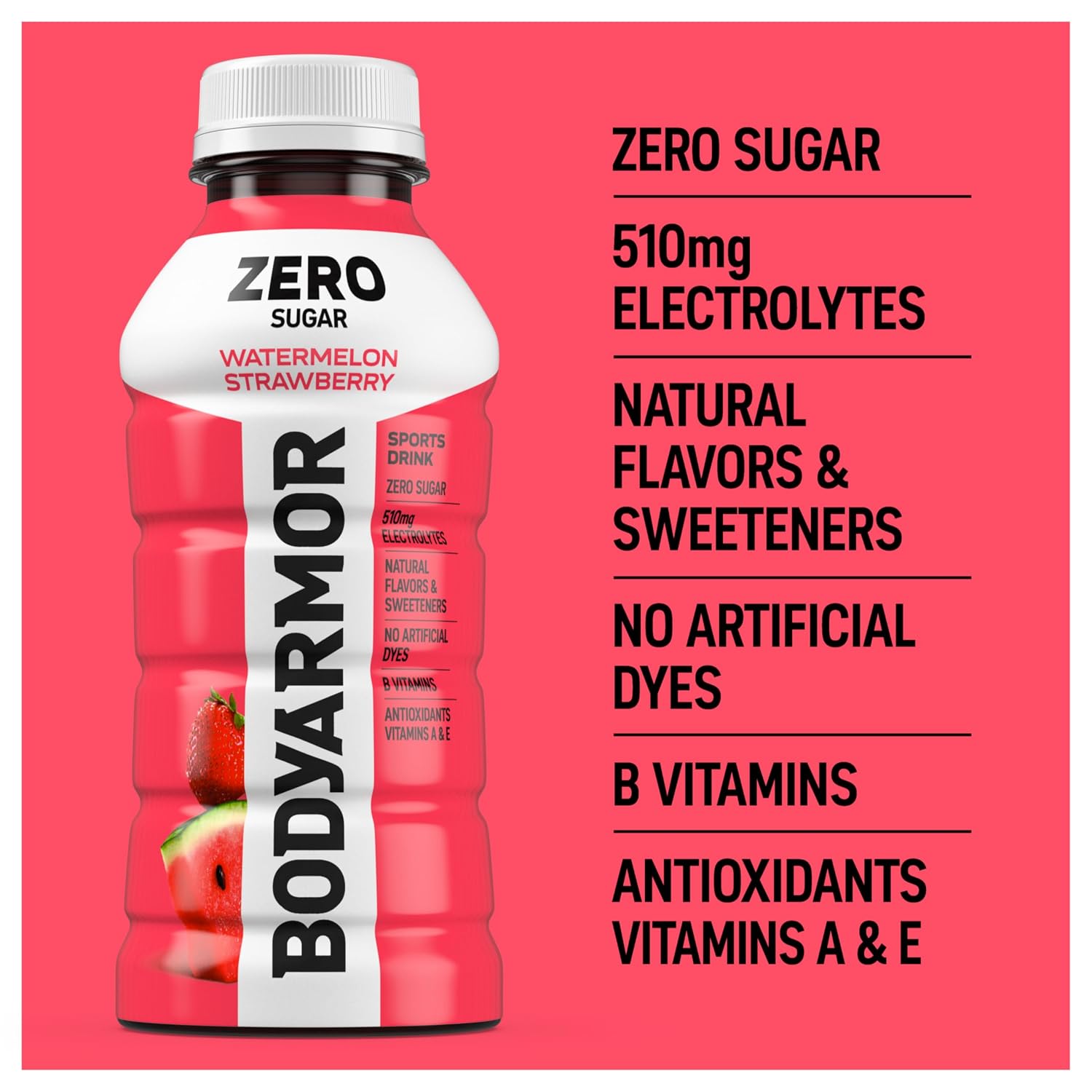 BODYARMOR LYTE Sports Drink, Peach Mango Electrolyte Drink, 12 Oz (8 Pk)
