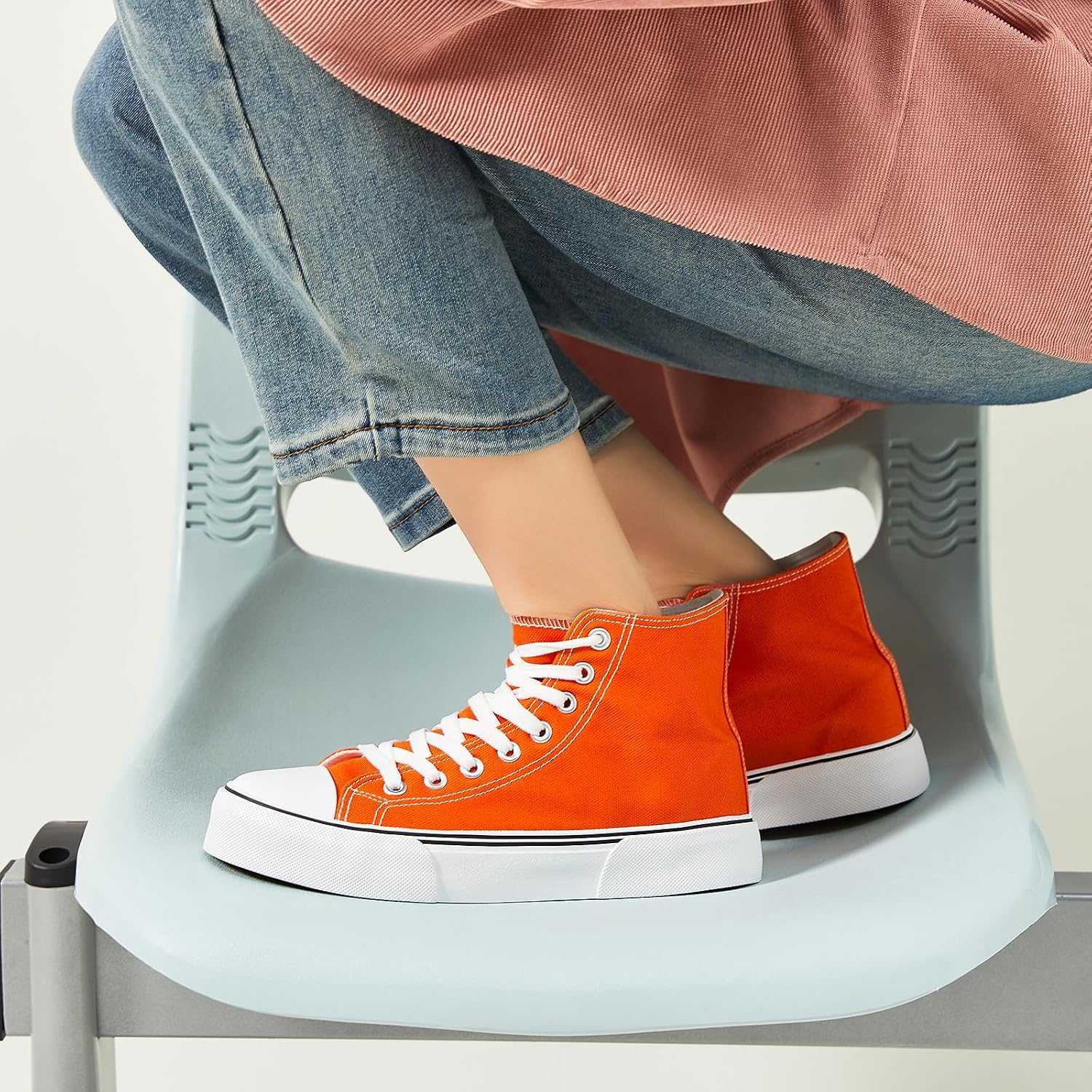 hash bubbie High Top Canvas Sneakers Fashion Walking Shoes