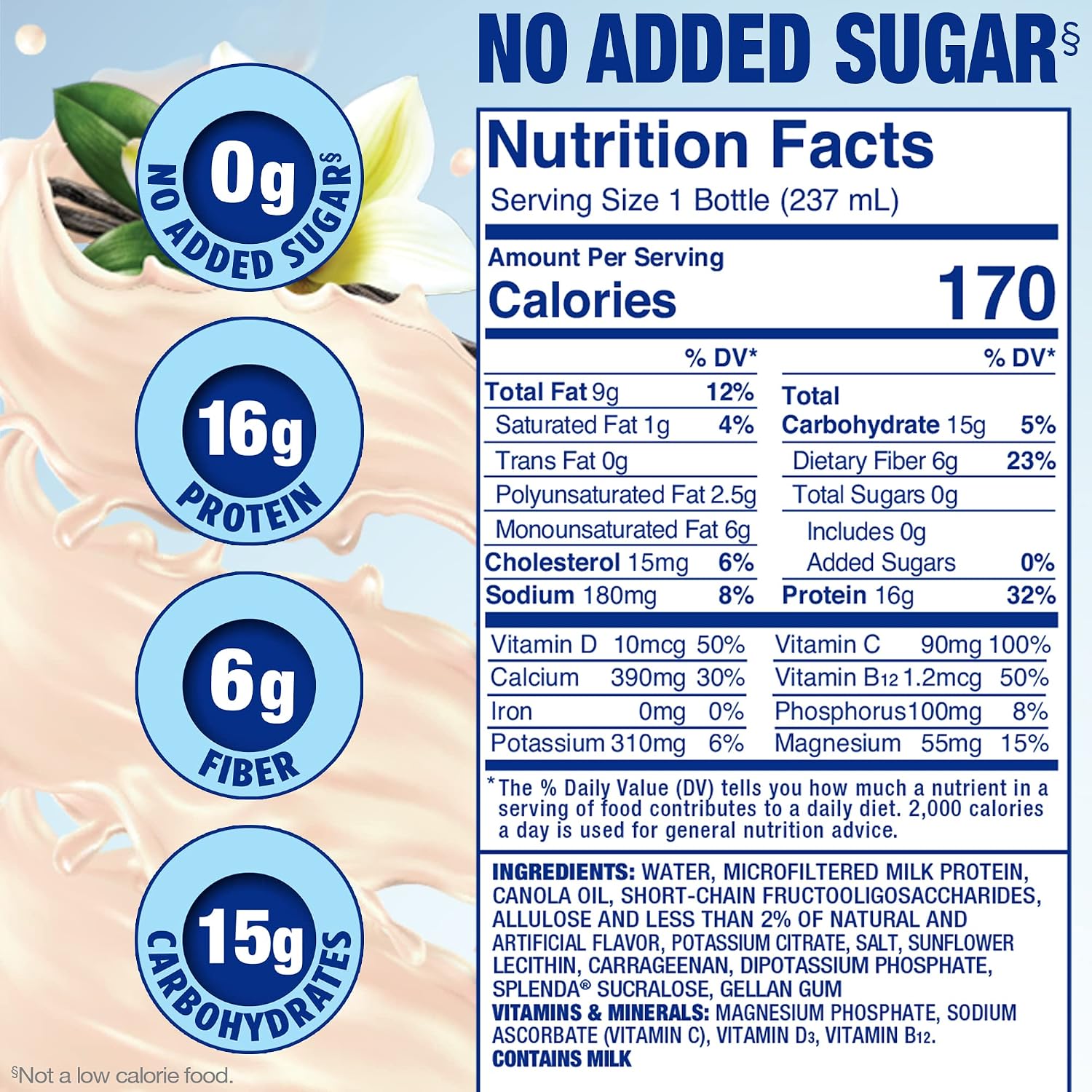 SPLENDA Diabetes Nutrition Shakes, Milk Chocolate, 8 Fl Oz