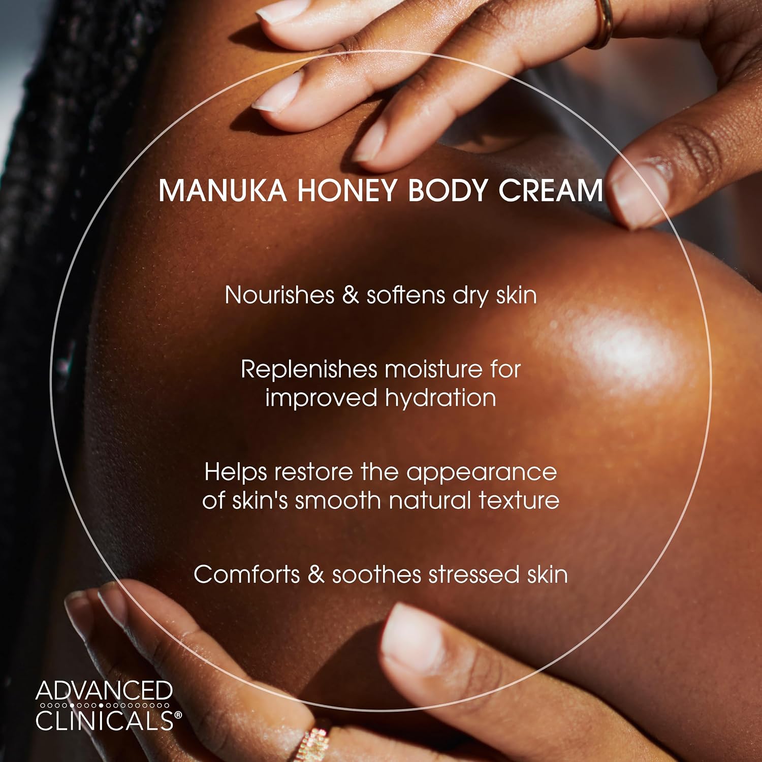 Advanced Clinicals Coconut Oil Body Cream For Women & Men | Hydrating Coconut Lotion For Extremely Dry Skin | Visible Anti Aging Body Butter Skin Care Balm Moisturizer For Hand, Heel, Feet, 16 Ounce