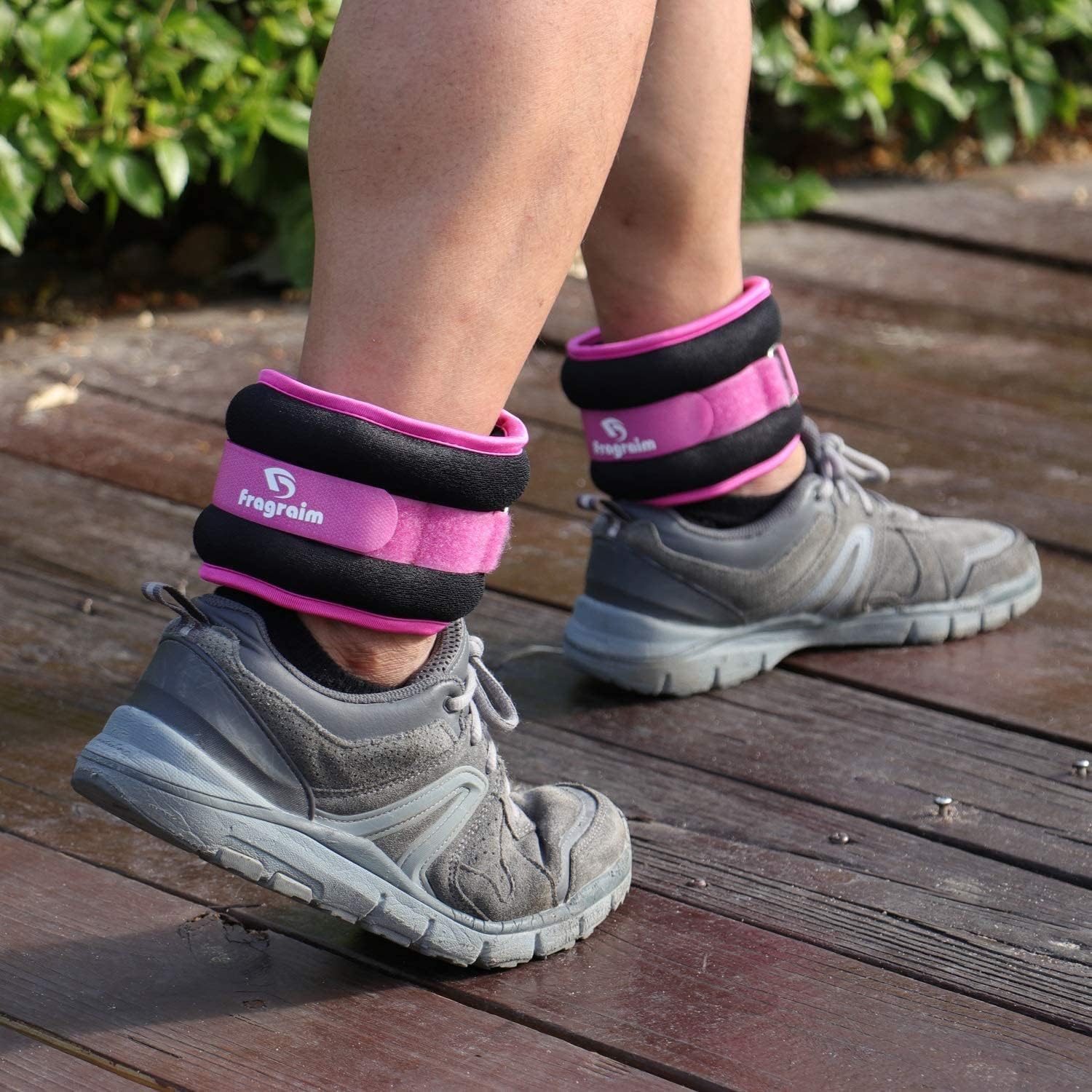 Ankle Weights for Women, Men and Kids - 1/2/3/4/6/8/10/12/15/20 LBS 1 Pair Strength Training Wrist/Leg/Arm Weight with Adjustable Strap for Jogging