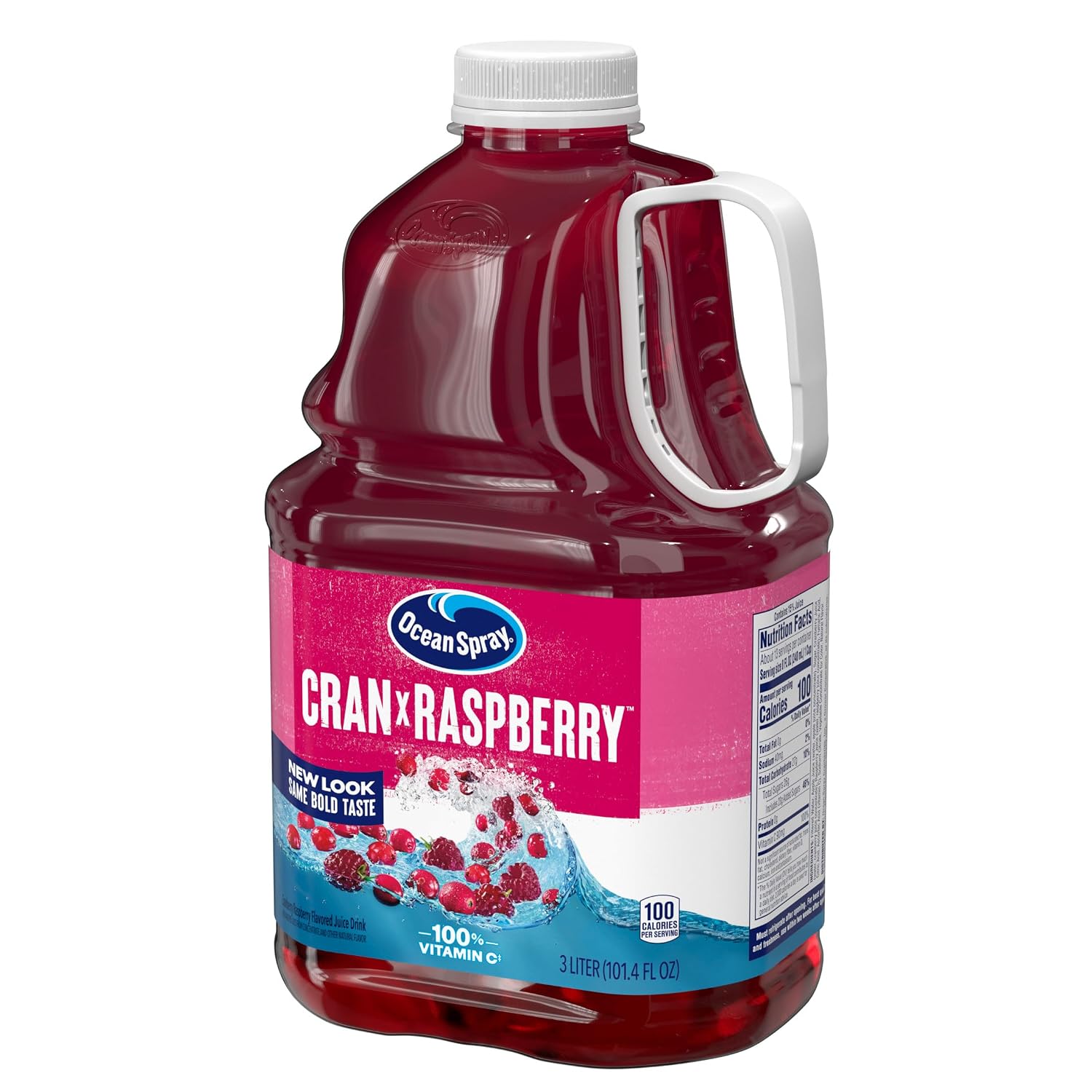 Ocean Spray® Cran-Raspberry® Cranberry Raspberry Juice Drink, 101.4 Fl Oz Bottle