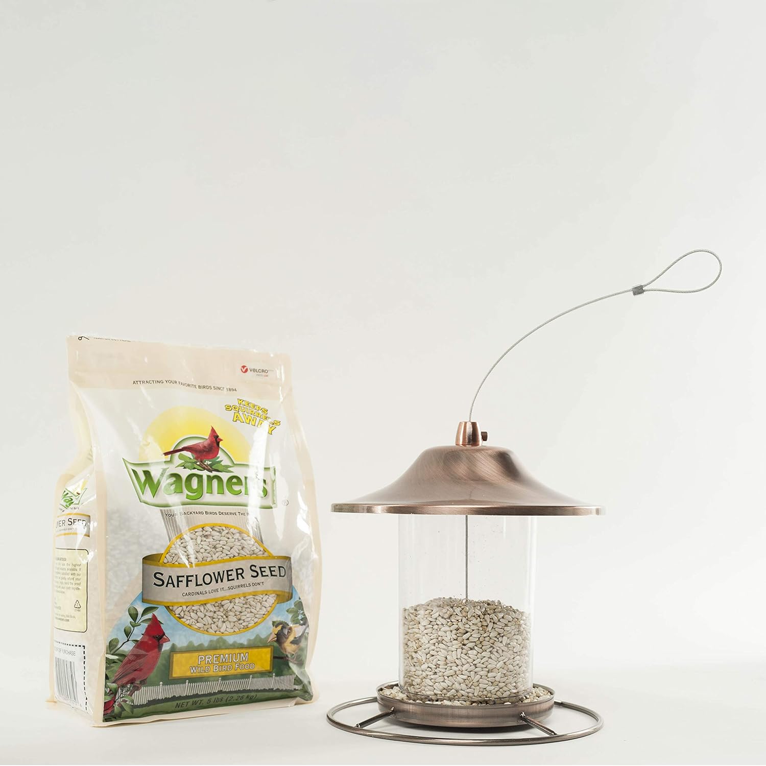 Wagner's 57075 Safflower Seed Wild Bird Food, 5 Pound (Pack of 1)