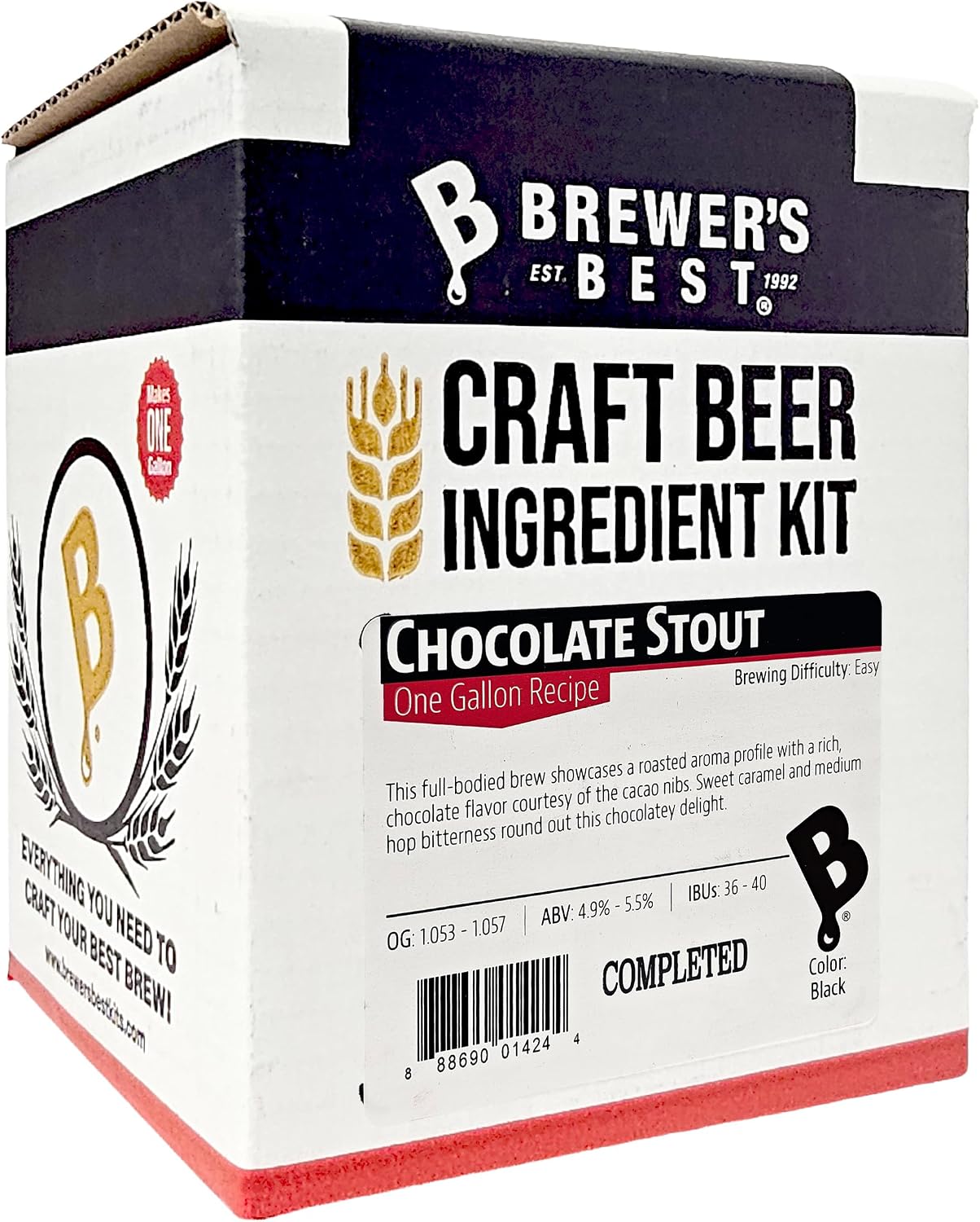 Brewer's Best One Gallon Beer Ingredient Kit-Chocolate Stout